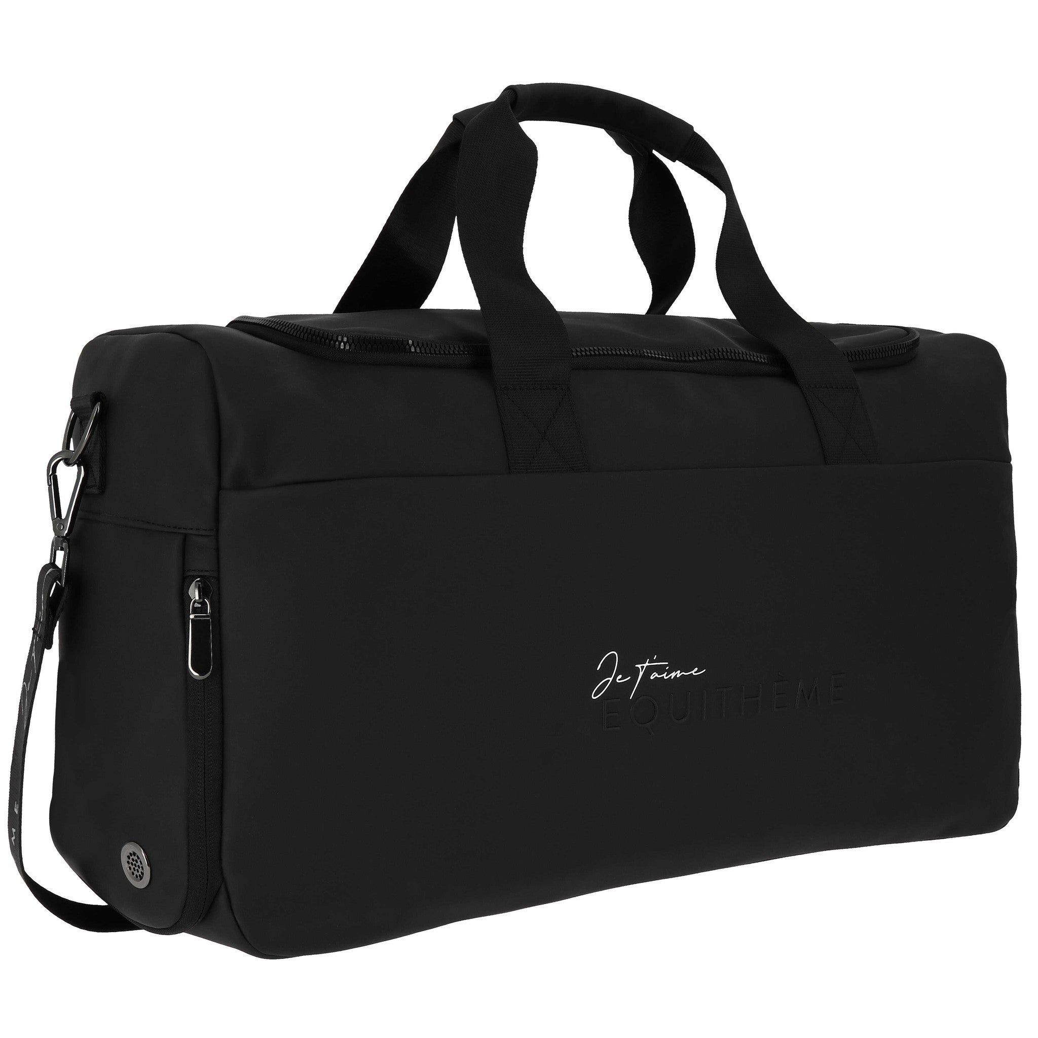 Je t'aime EQUITHÈME Weekend bag Black 935217002