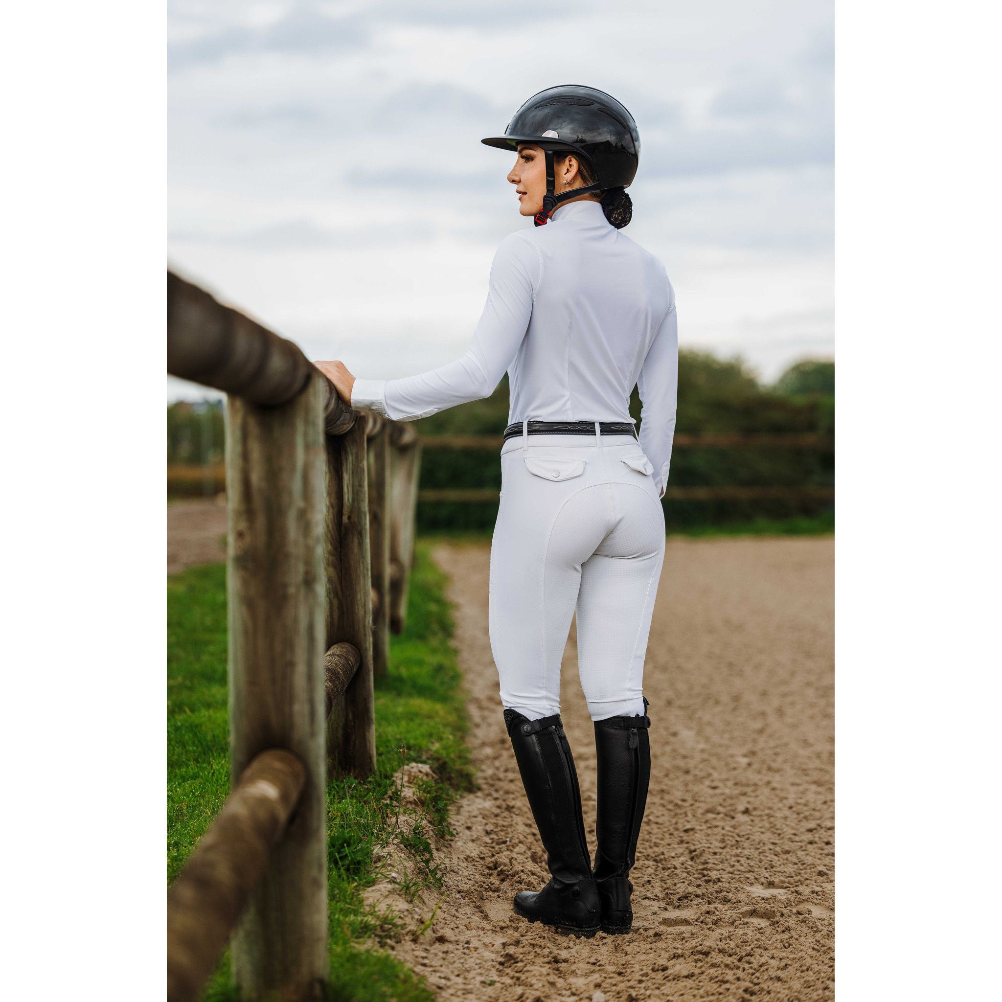 EQUITHÈME Originals Beverly Breeches - Ladies White 979825136