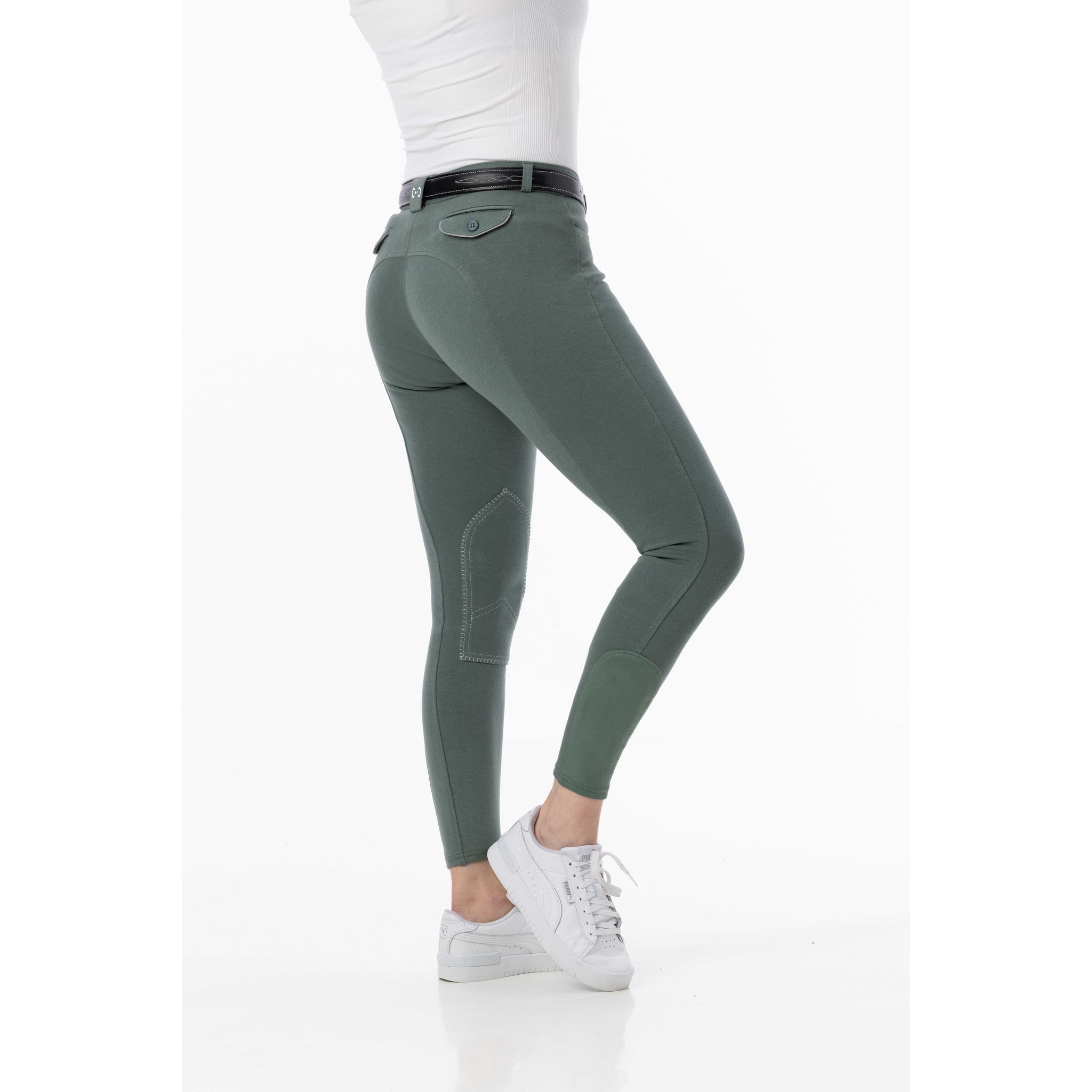 Riding World Alexandrie Breeches - Ladies Green 989412936