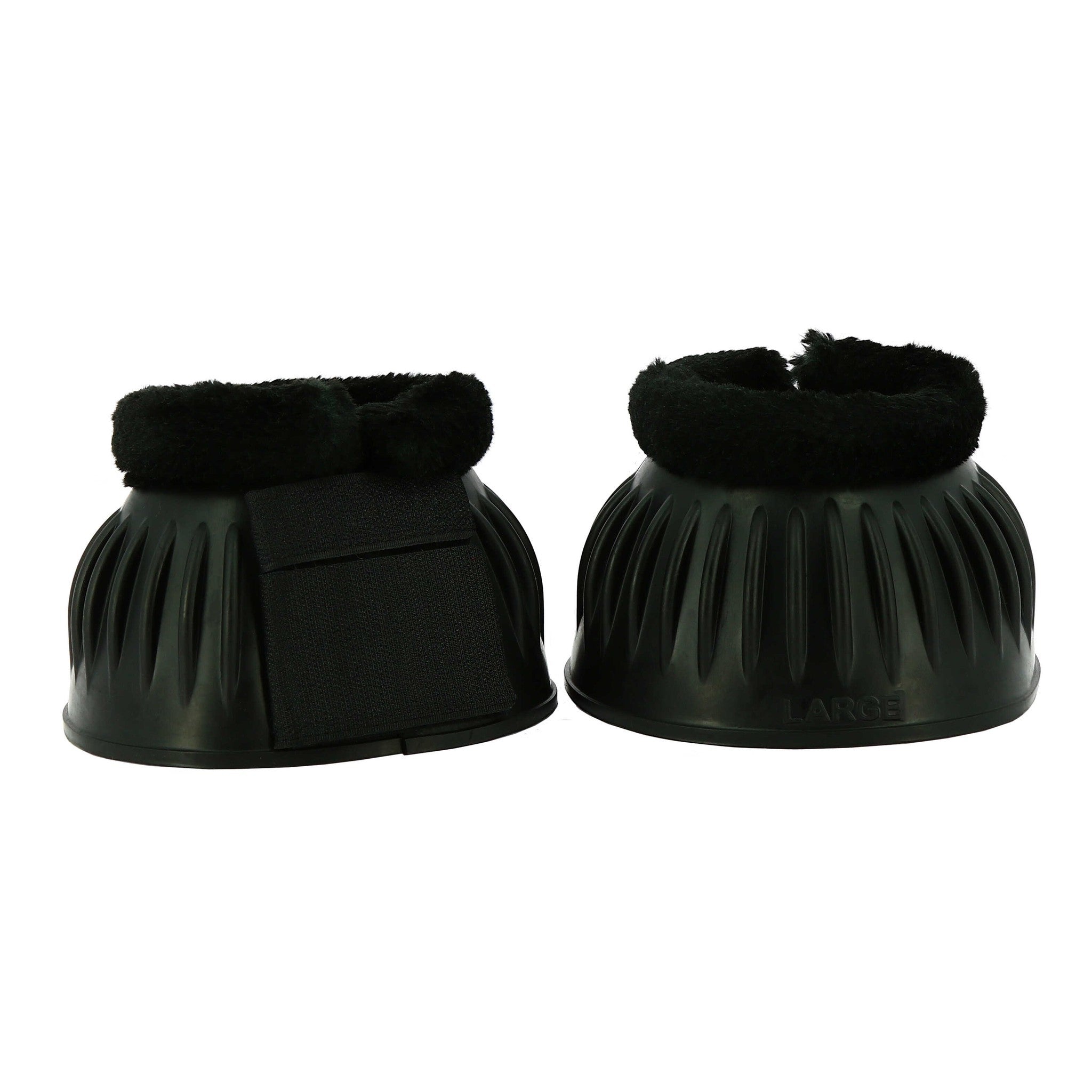 Norton Pro Soft sheepskin overreach boots Black 545033203