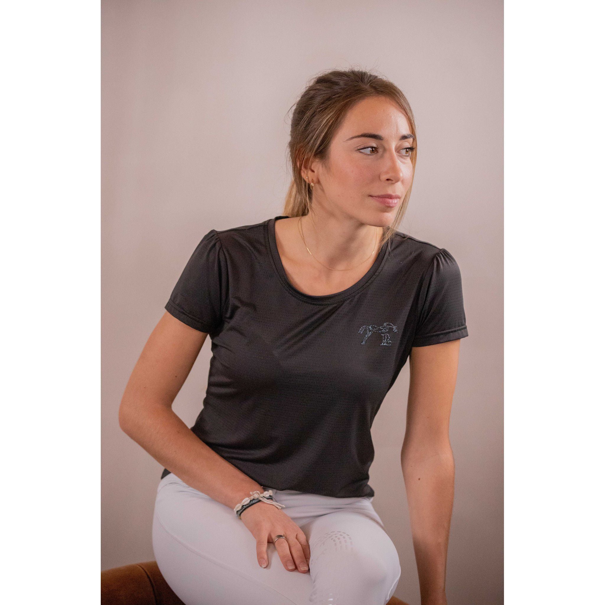 Pénélope Techty T-shirt - Ladies Dark grey 963414191