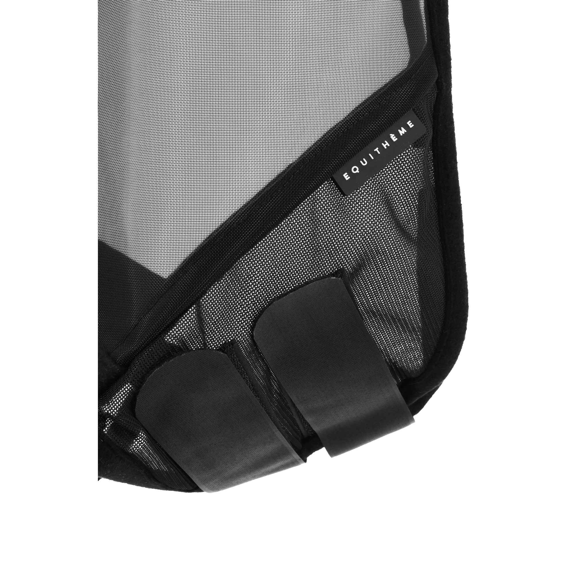 EQUITHÈME 2-in-1 UV Protection Fly Mask Black 306022203