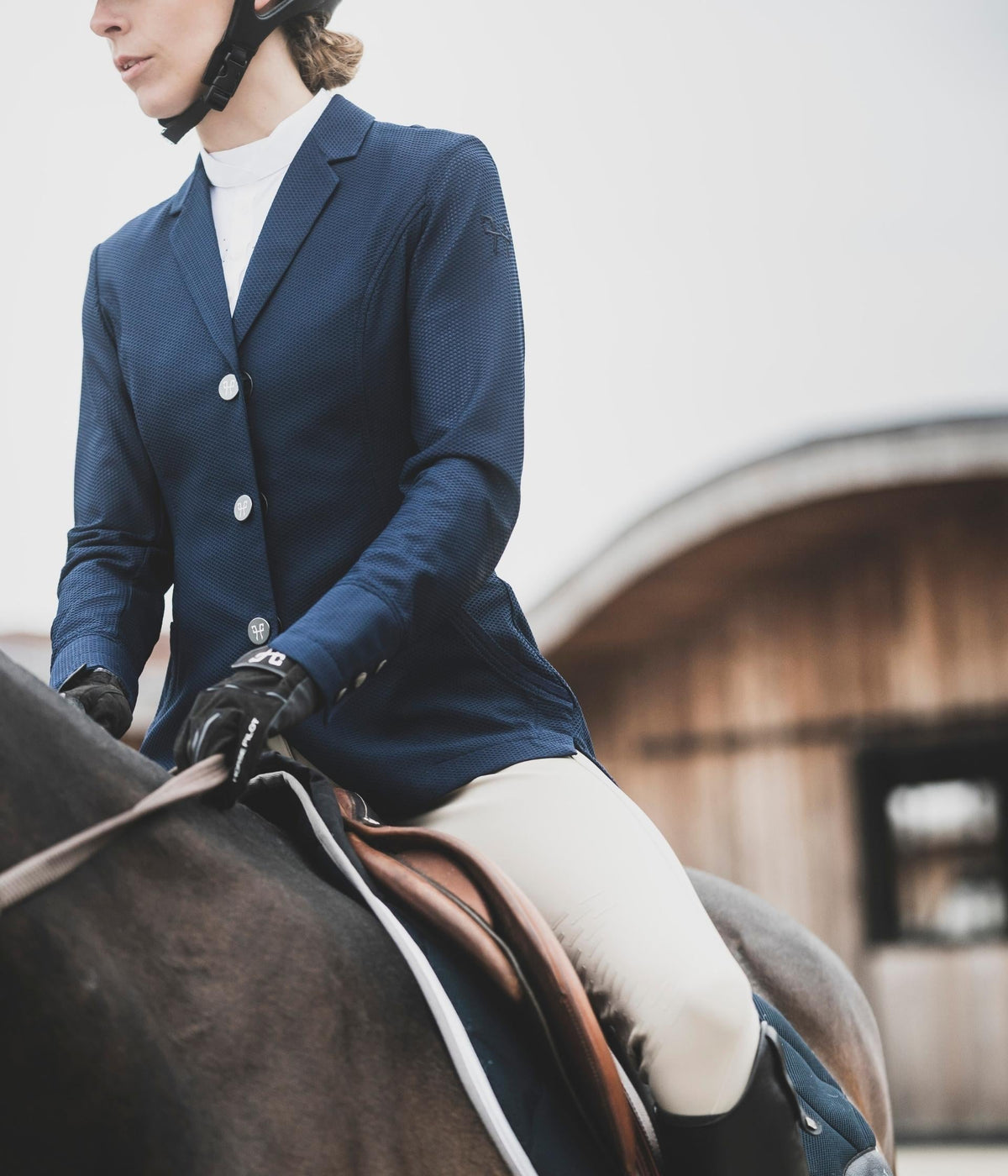 Horse Pilot Aeromesh Jacket Women - Navy