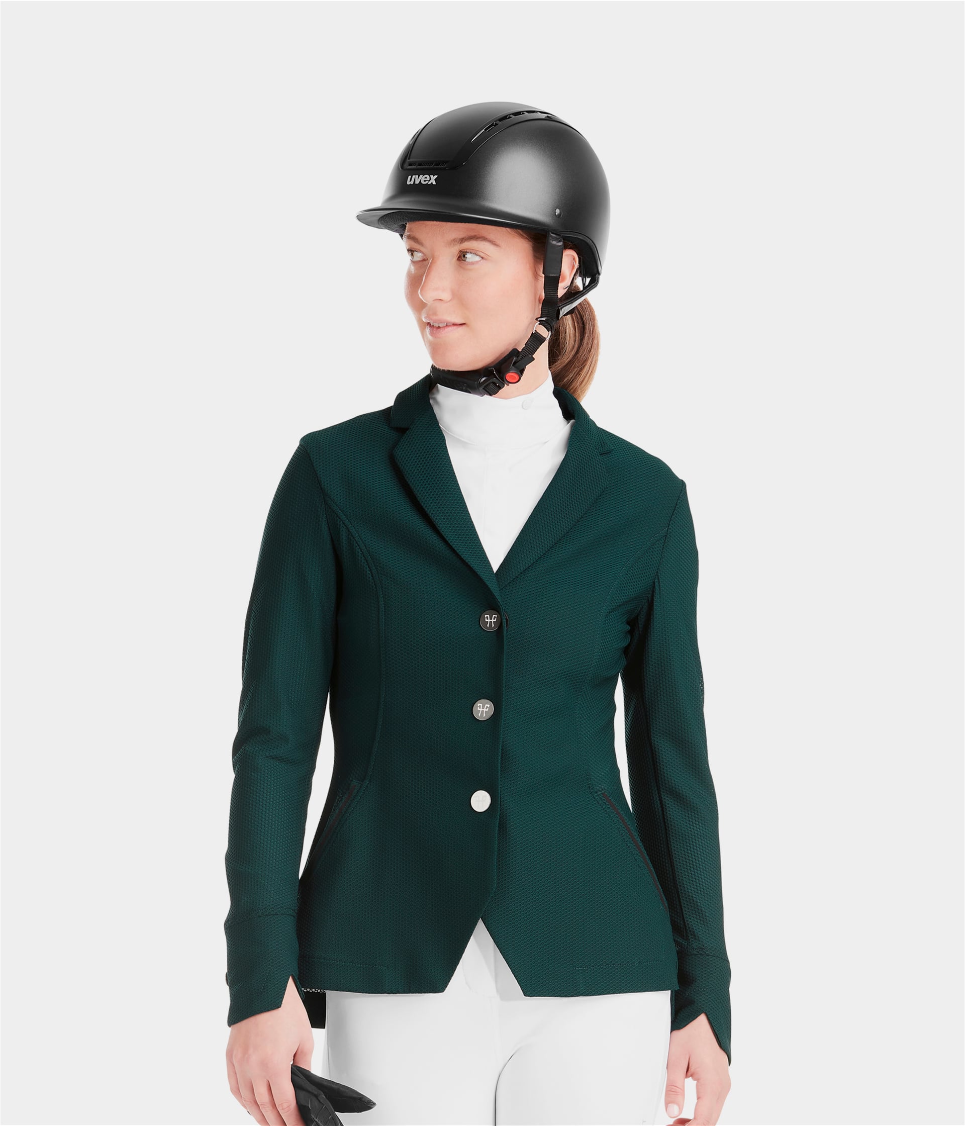HORSE PILOT Aeromesh Jacket Women - Dark Green