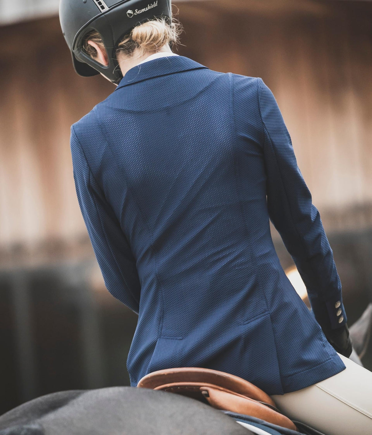 Horse Pilot Aeromesh Jacket Women - Navy
