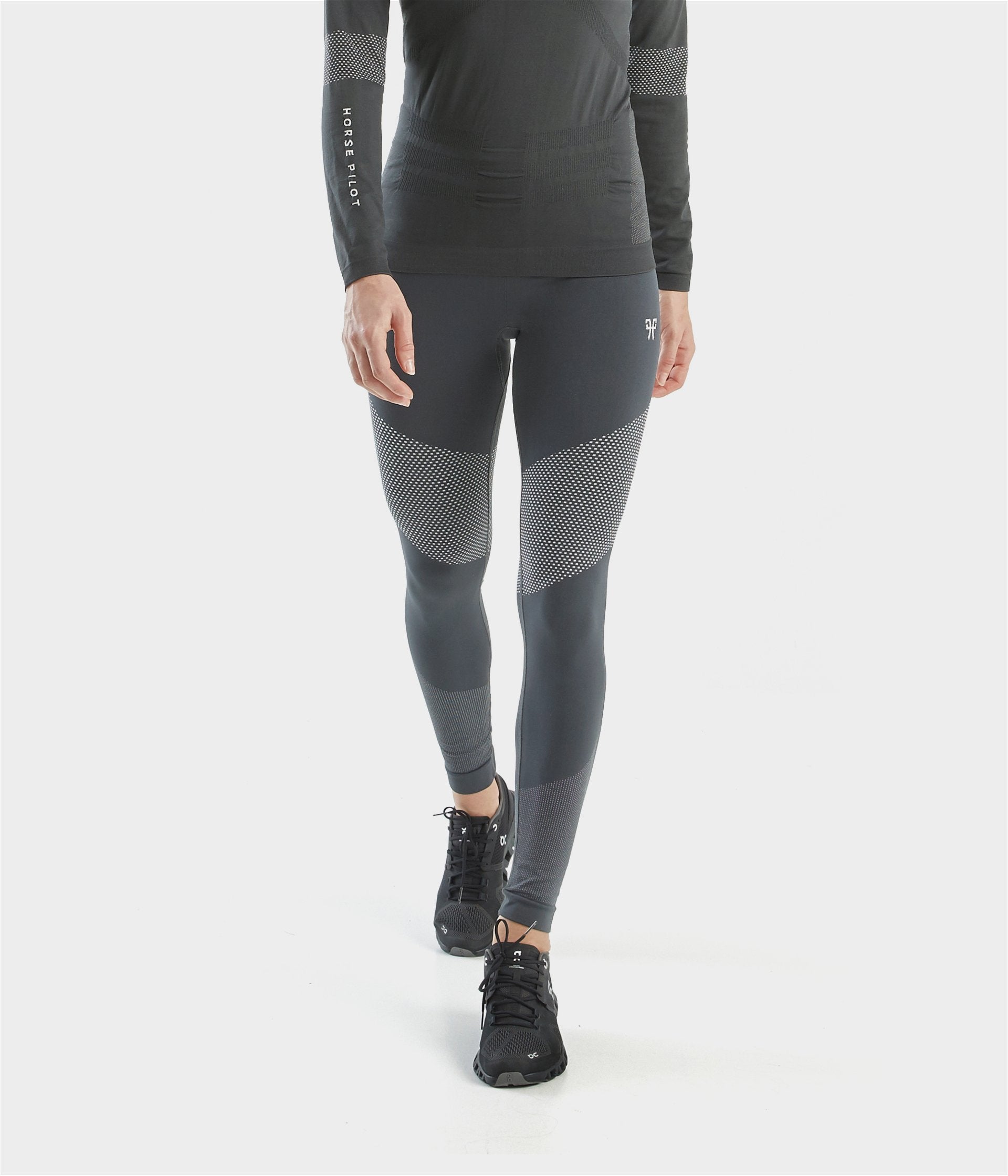 HORSE PILOT Optimax Tights Unisex - Iron