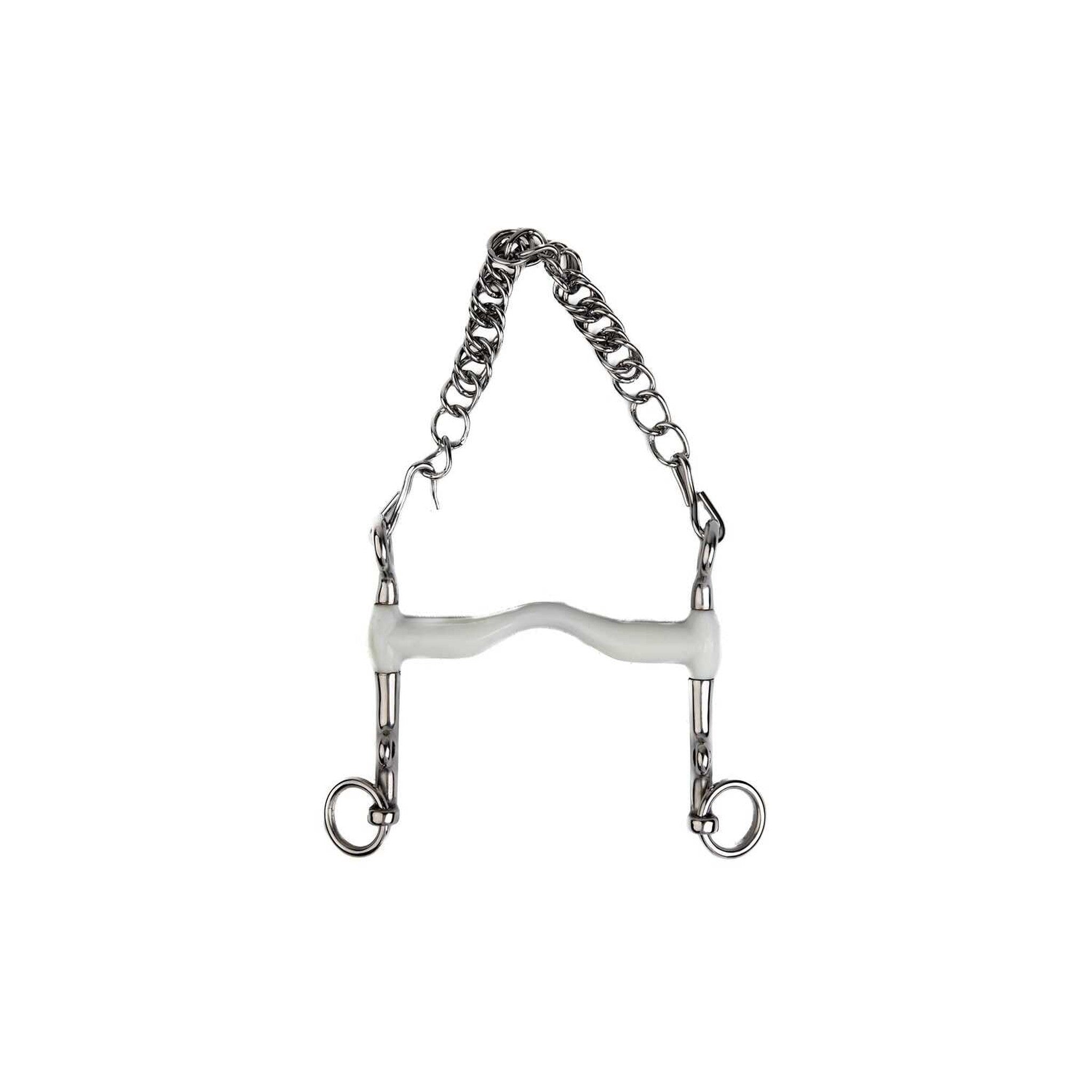 Metalab Flexi Low Port Curb Weymouth Bit 590141125