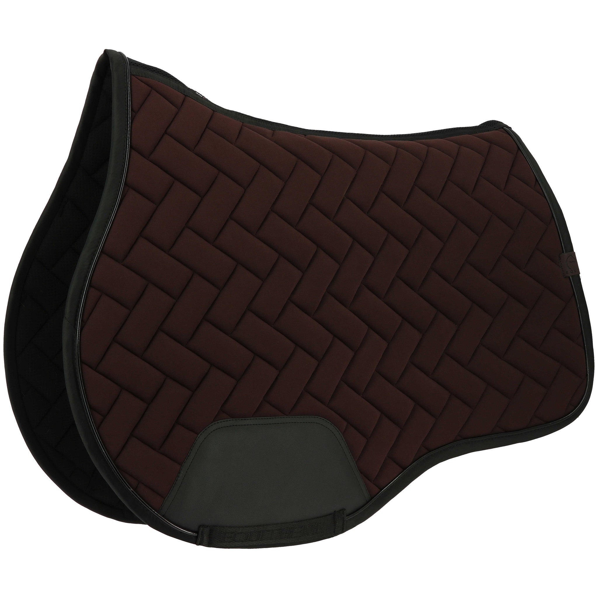 EQUITHÈME Impulsion Saddle Pad - All purpose chestnut brown 204006004