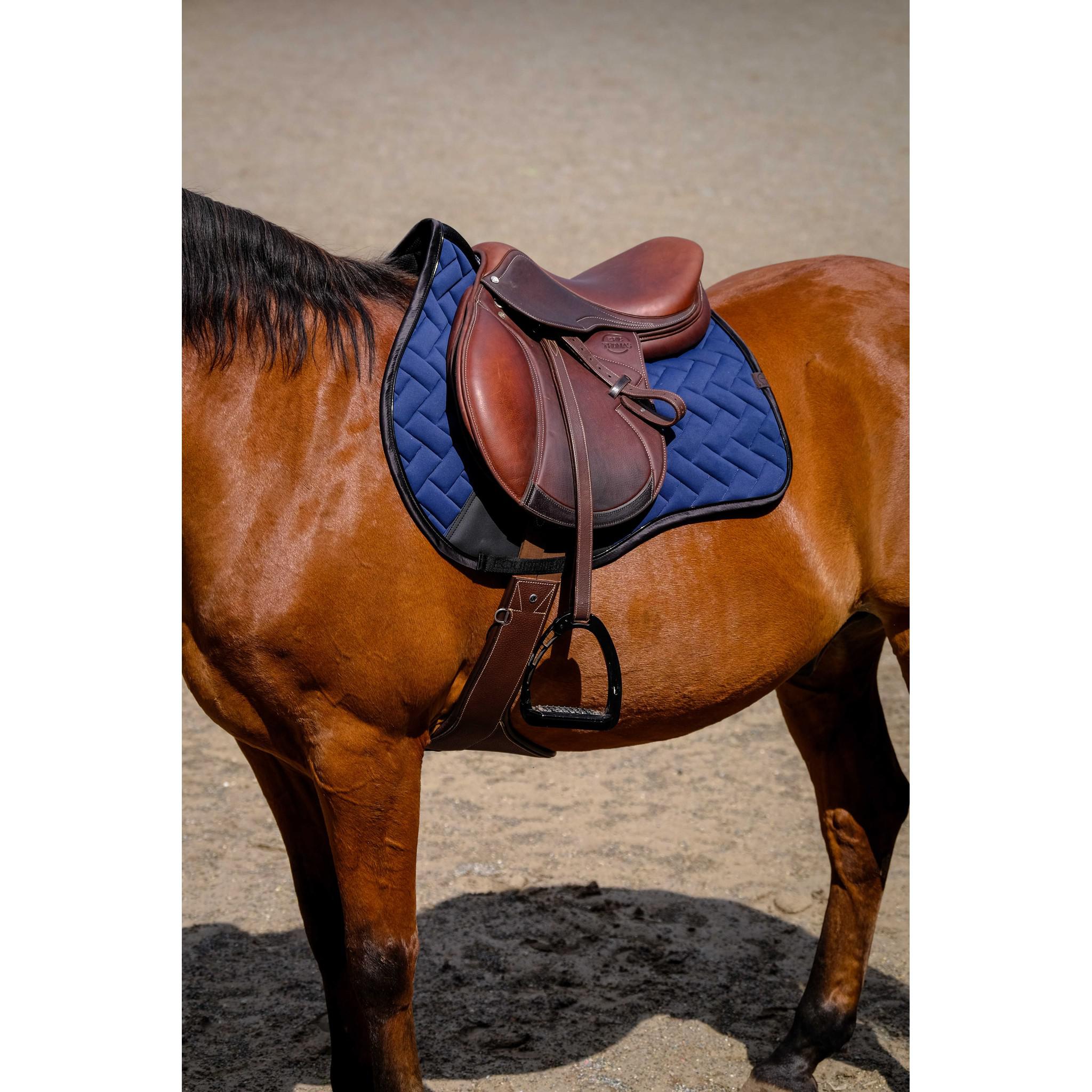 EQUITHÈME Impulsion Saddle Pad - All purpose Navy blue 204006007