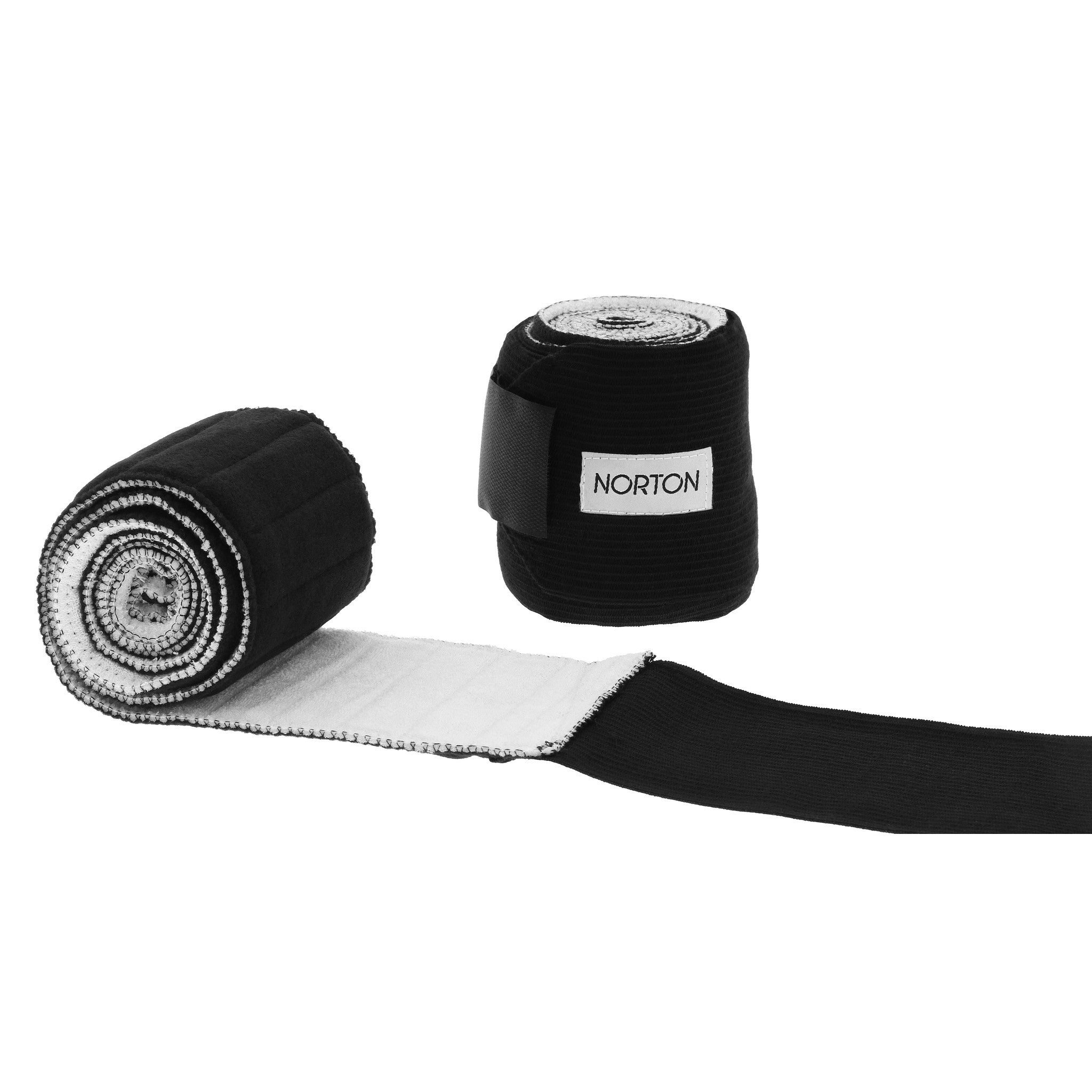 Hippo-Tonic Elastic exercise bandages with bandage pads Black 540010002