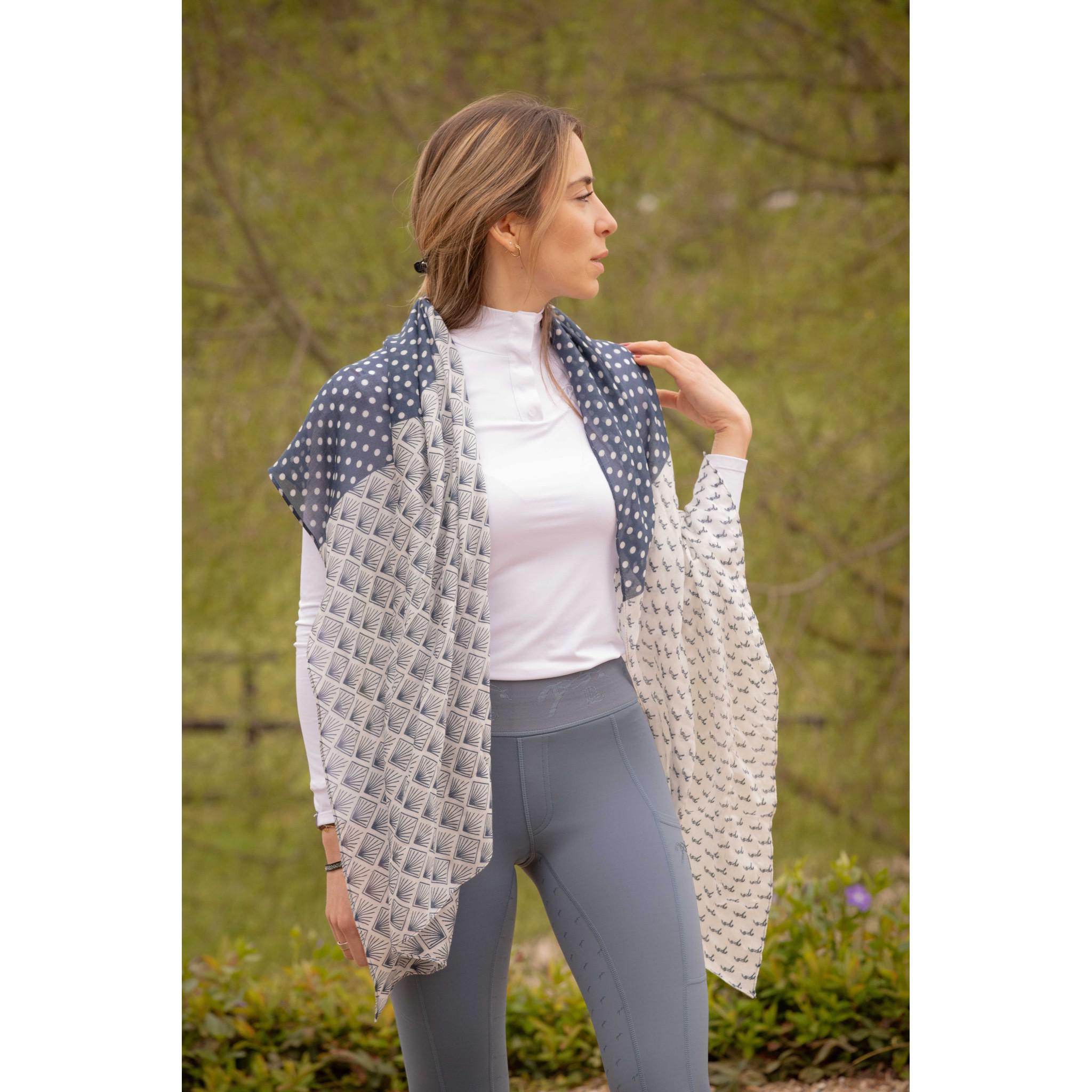 Pénélope Alix stole Grey/ecru 985853191