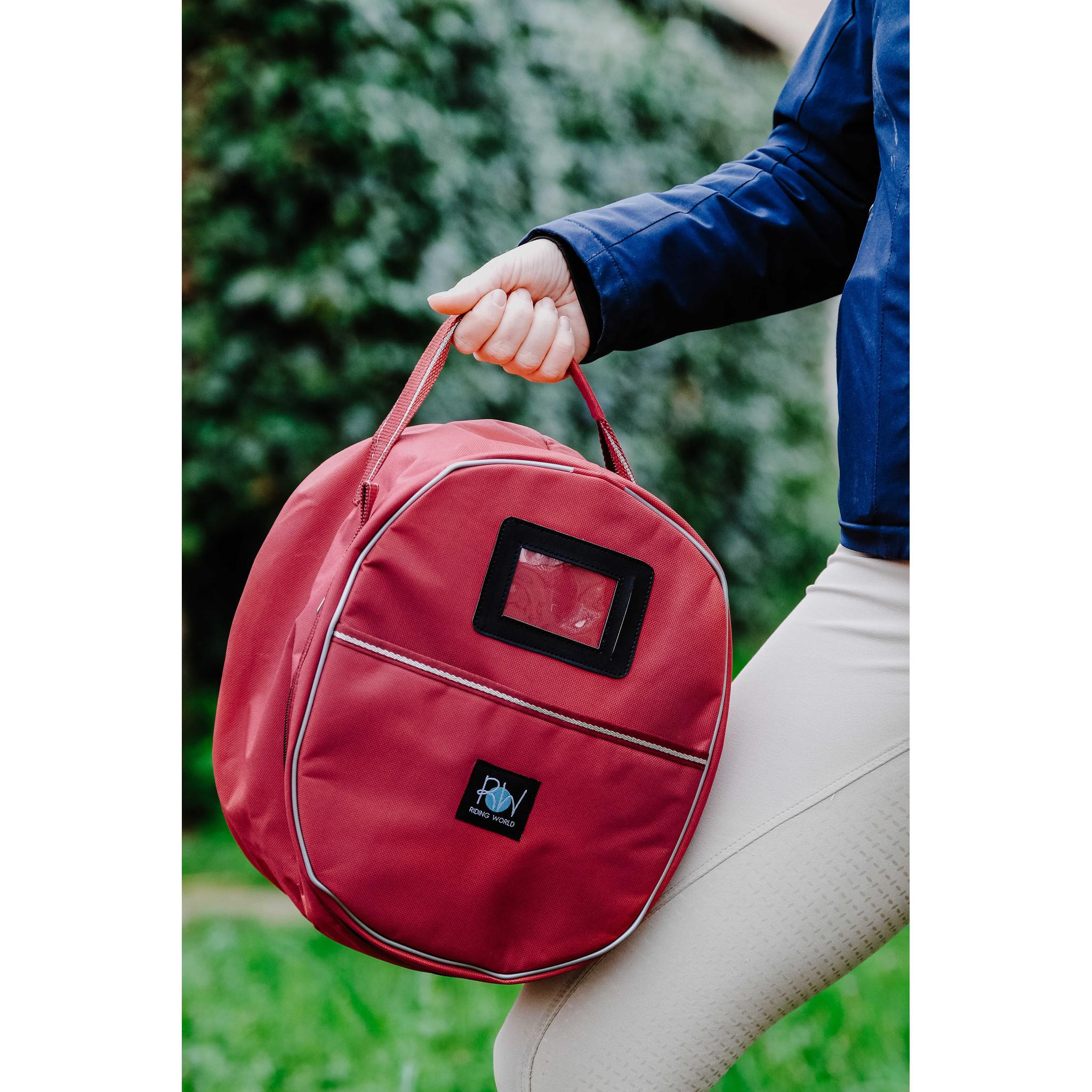 Riding World Helmet bag Burgundy 910663033