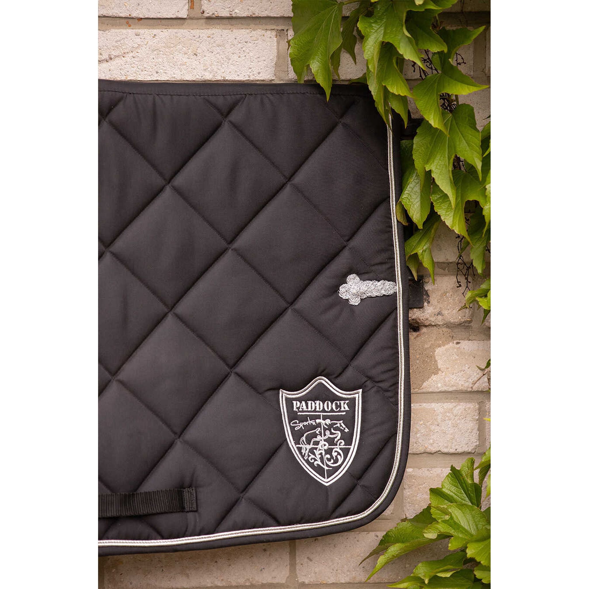 Paddock Sports Prem's Badge Dressage Saddle Pad Black - 204751002_ambi_8