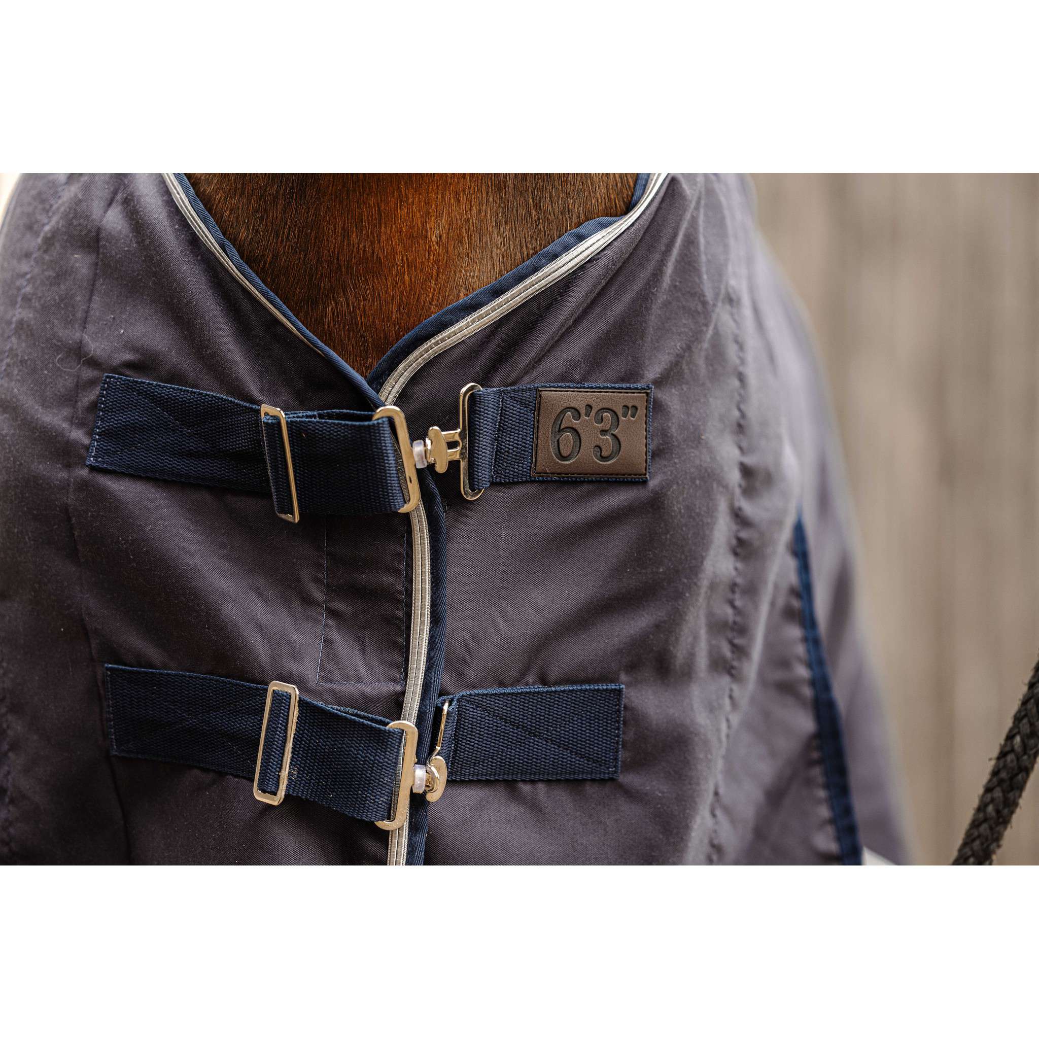 EQUITHÈME Vague Sheet Navy blue 400348063