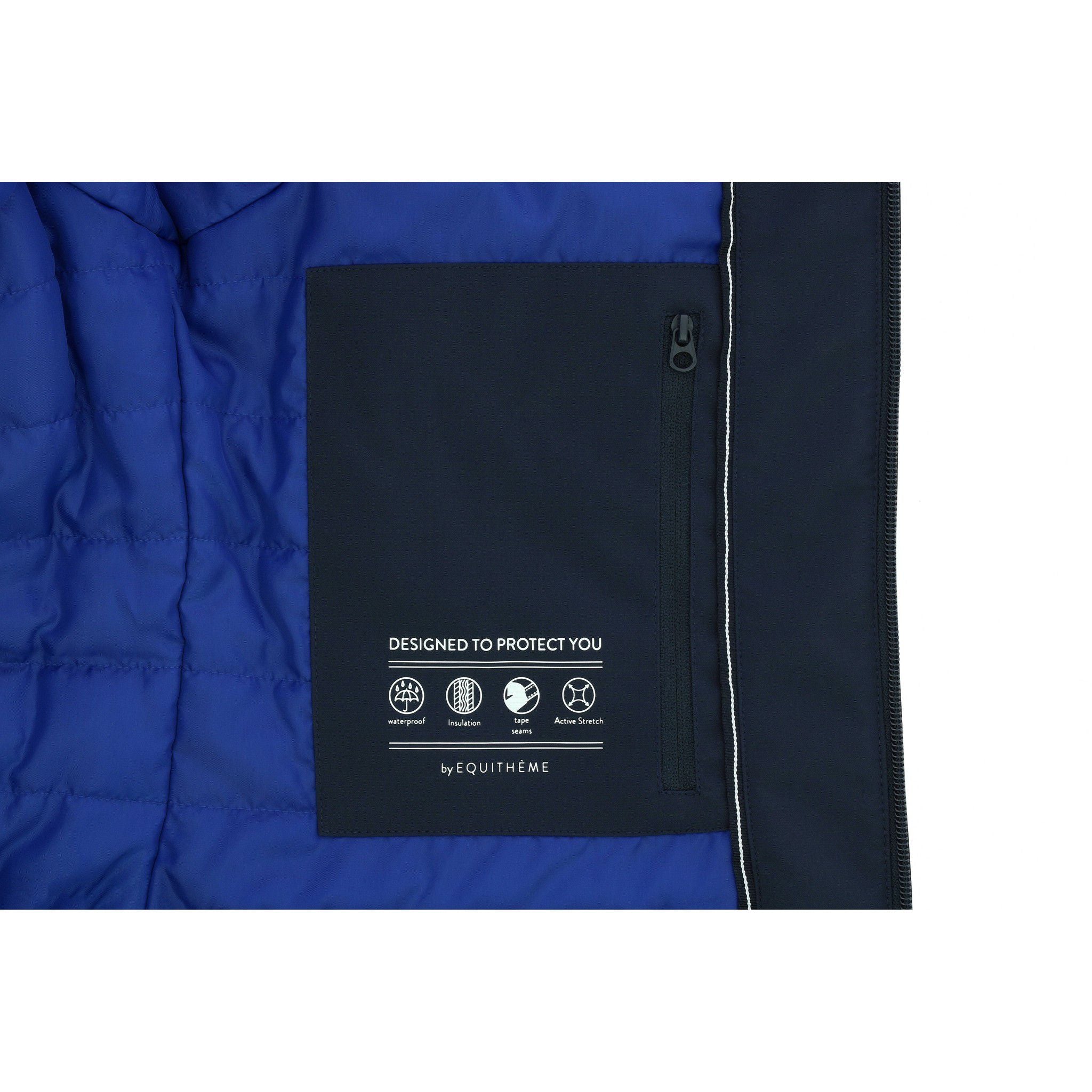 EQUITHÈME Maguy Parka - Ladies Navy blue 978722072