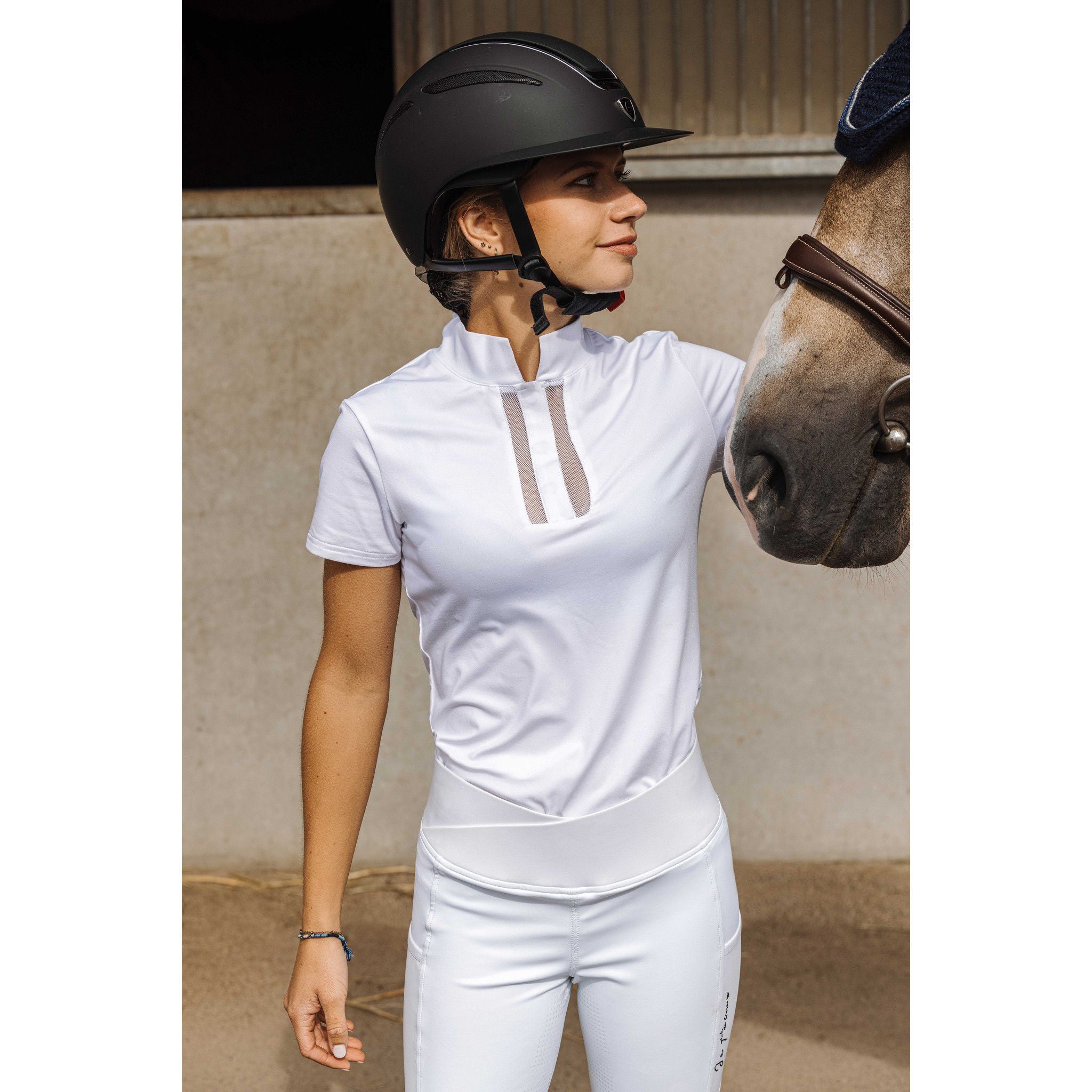 EQUITHÈME Riyadh Show Polo - Ladies White 962118011