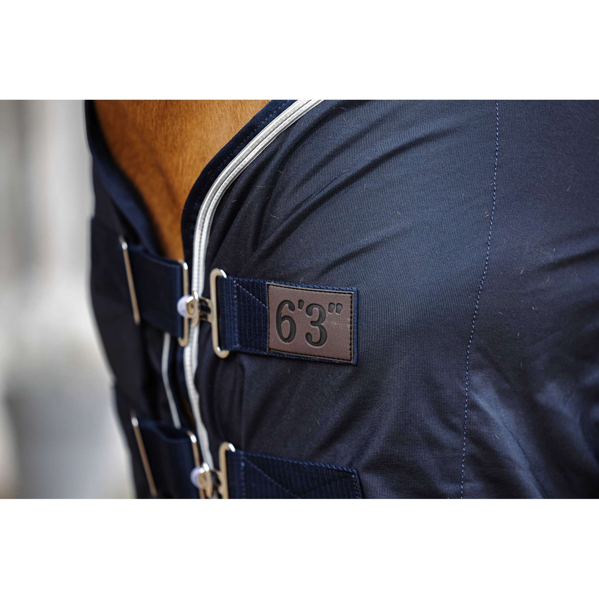 EQUITHÈME Micro Mesh Sheet - Combo Navy blue 400355063