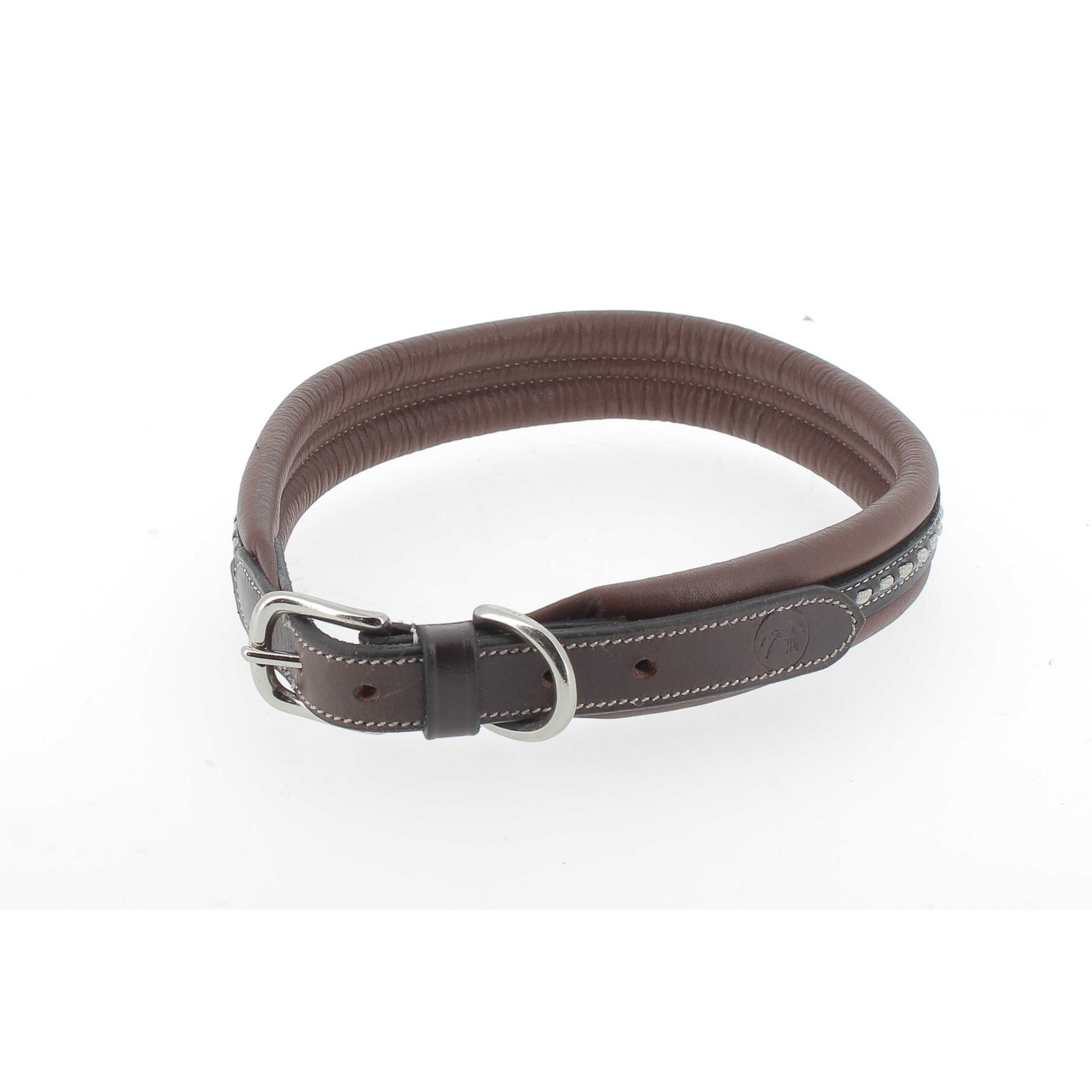 PENELOPE "Point Sellier" Dog collar Havana 409823040