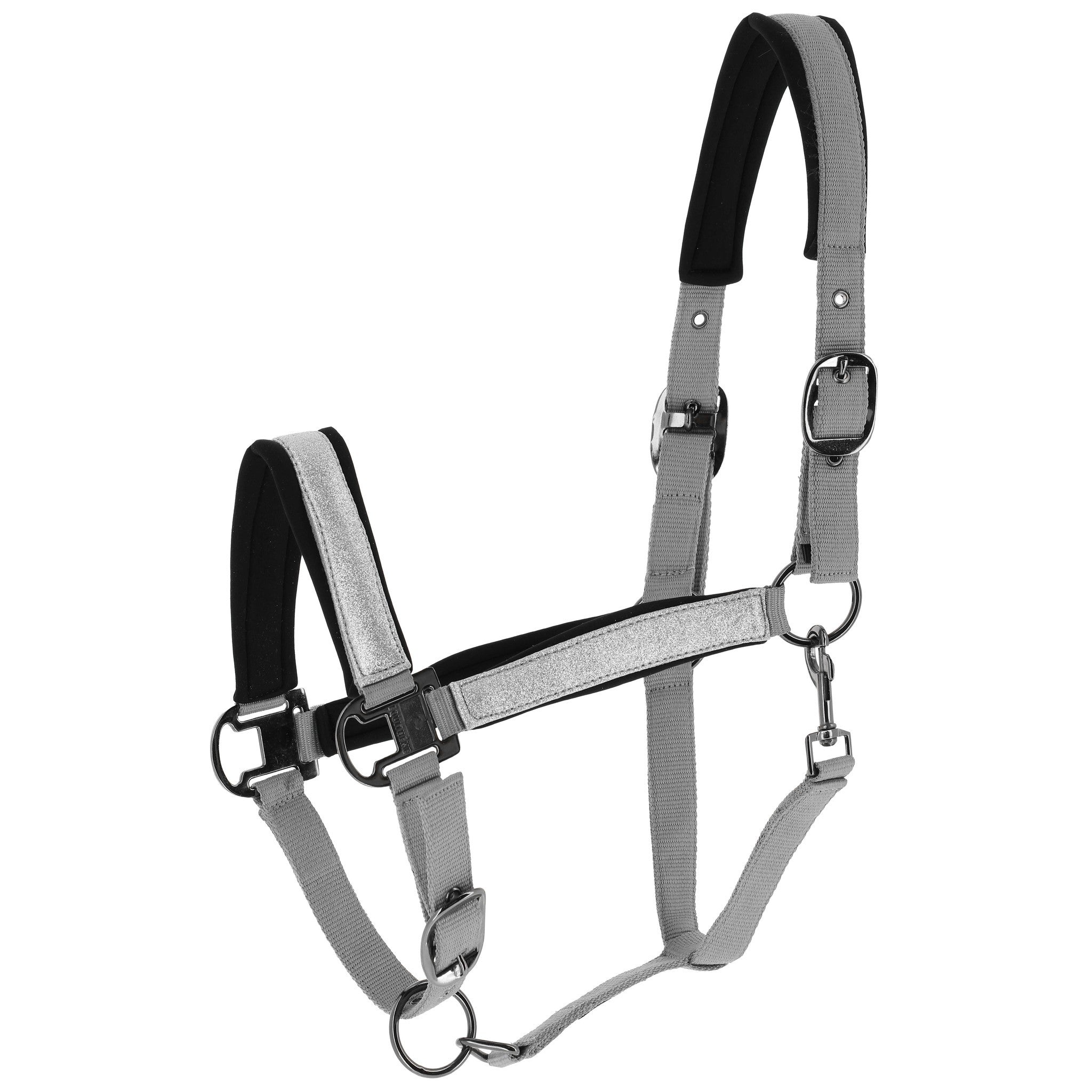 EQUITHÈME Halter - Glowy Light grey/Light grey 510273370