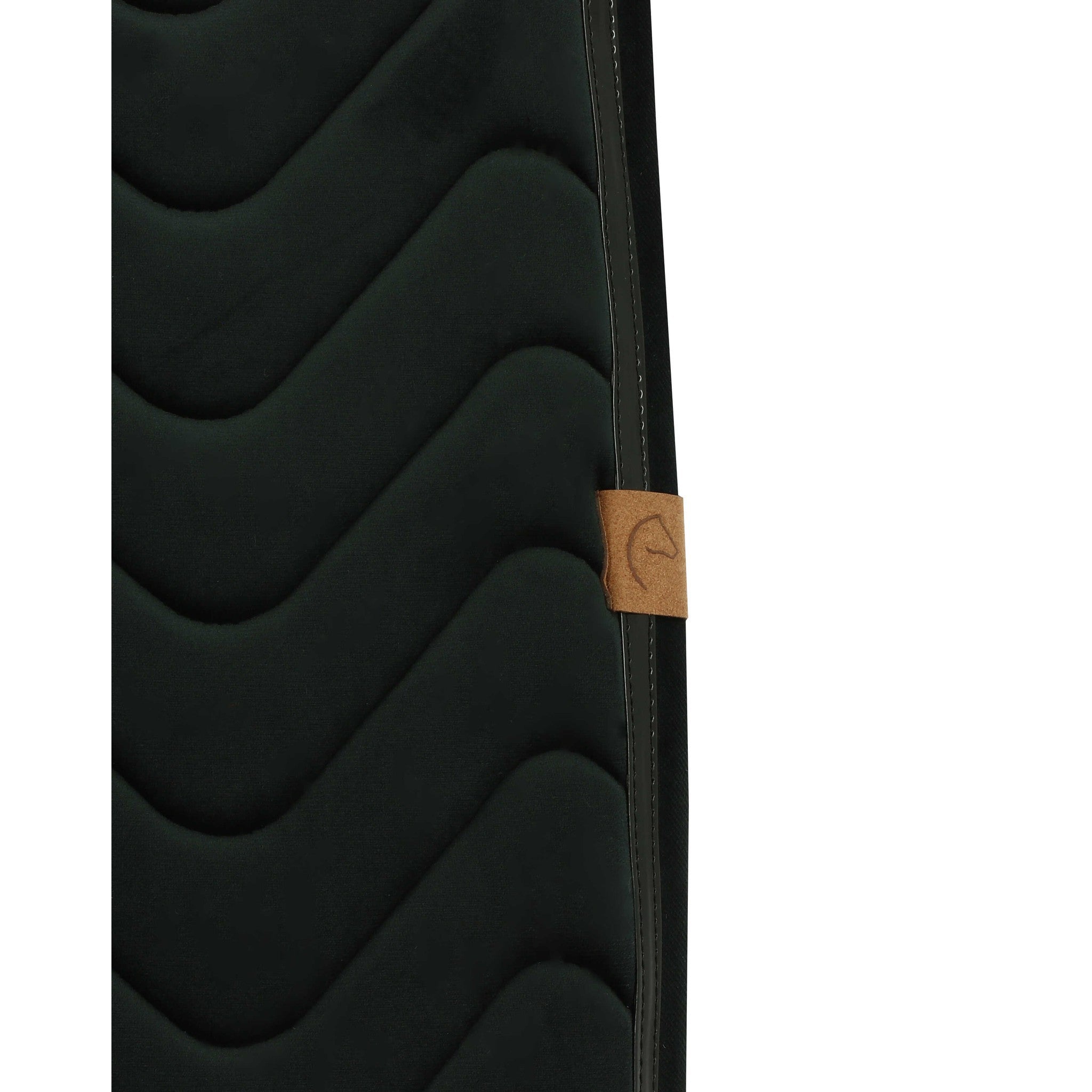 EQUITHÈME Glossy Saddle pad - All purpose Black 204761002