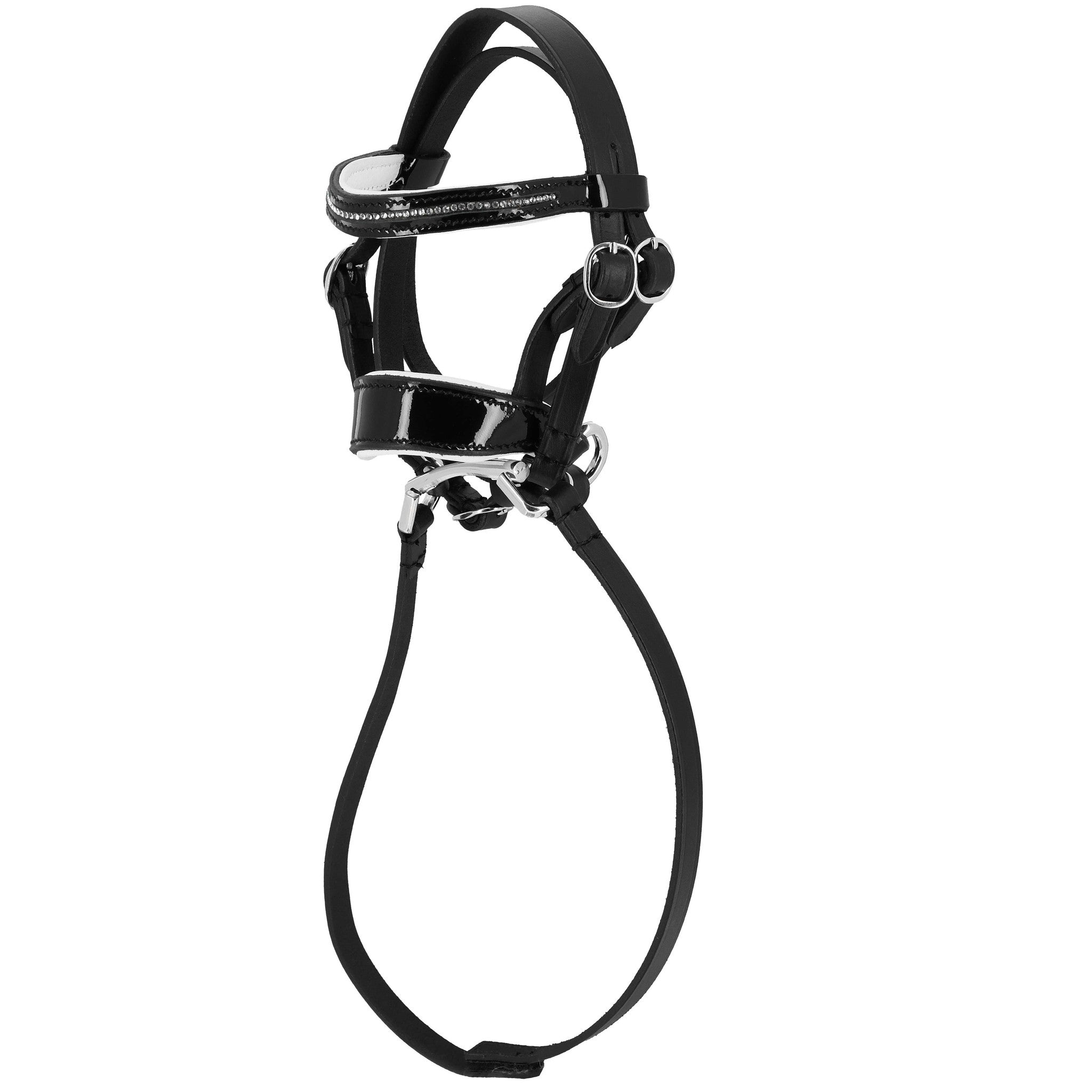 PONY ACADEMY Mini-Bridle - Rhinestone Black - 901417002_packshot_1