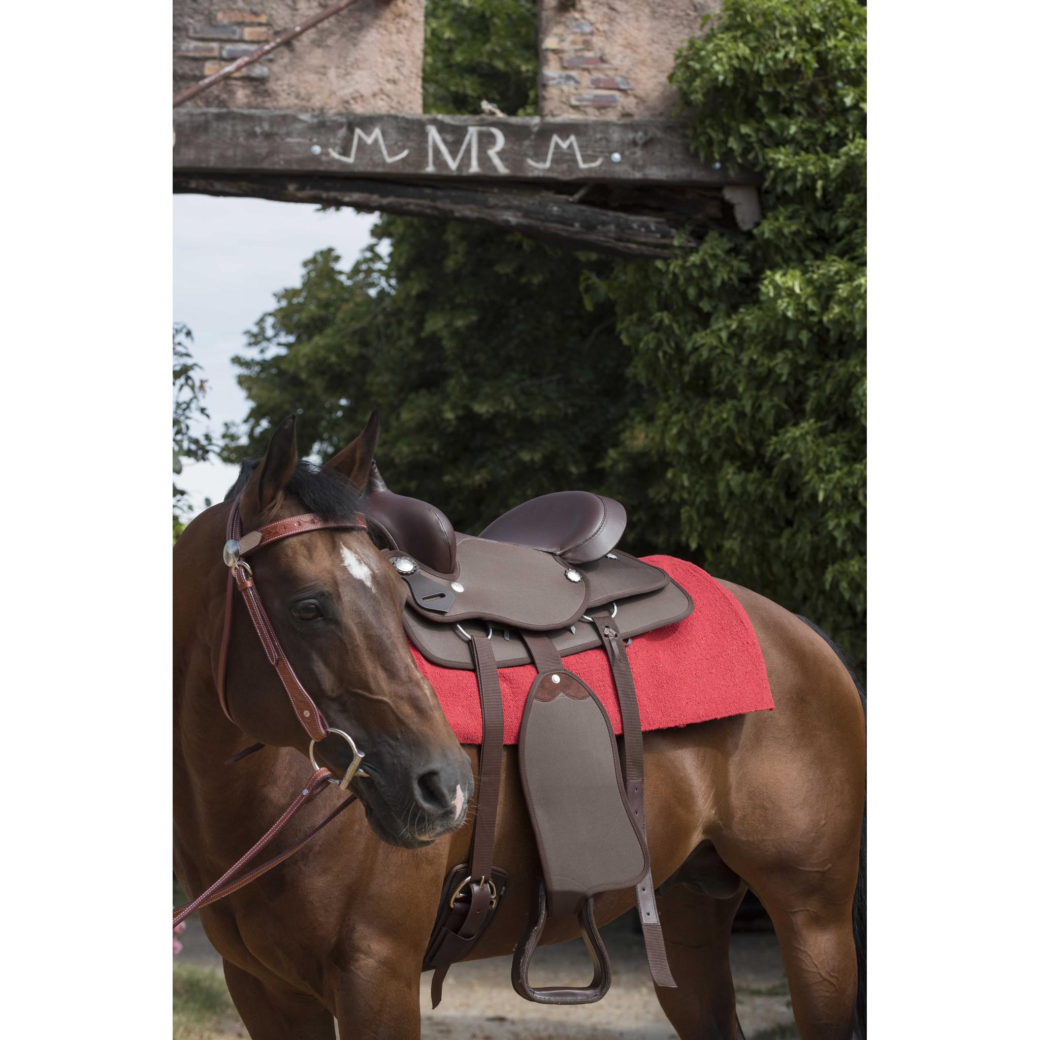 Westride Navajo one-coloured horse pad Red 801092003