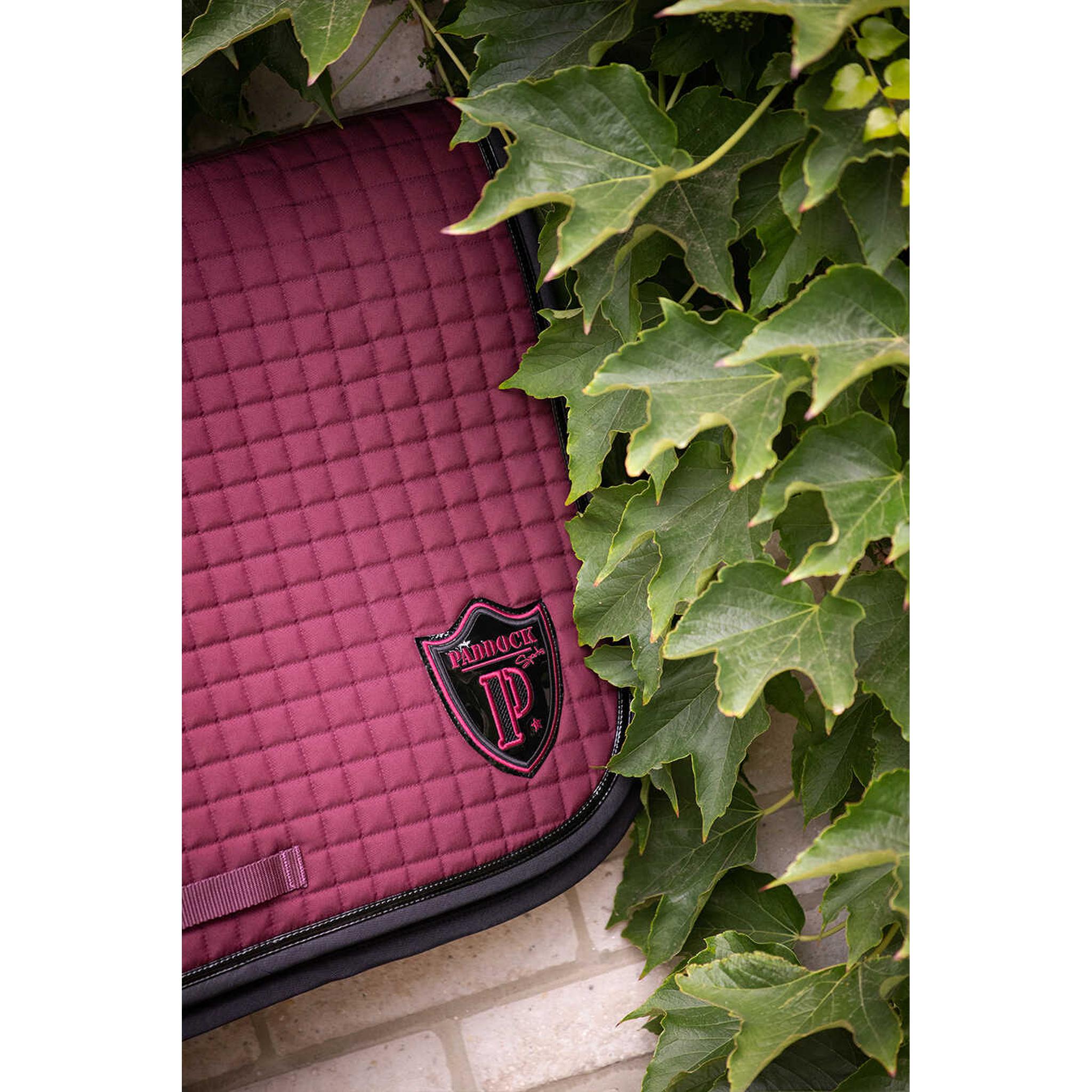 Paddock Sports American Dressage Saddle Pad Plum - 204745034_ambi_3