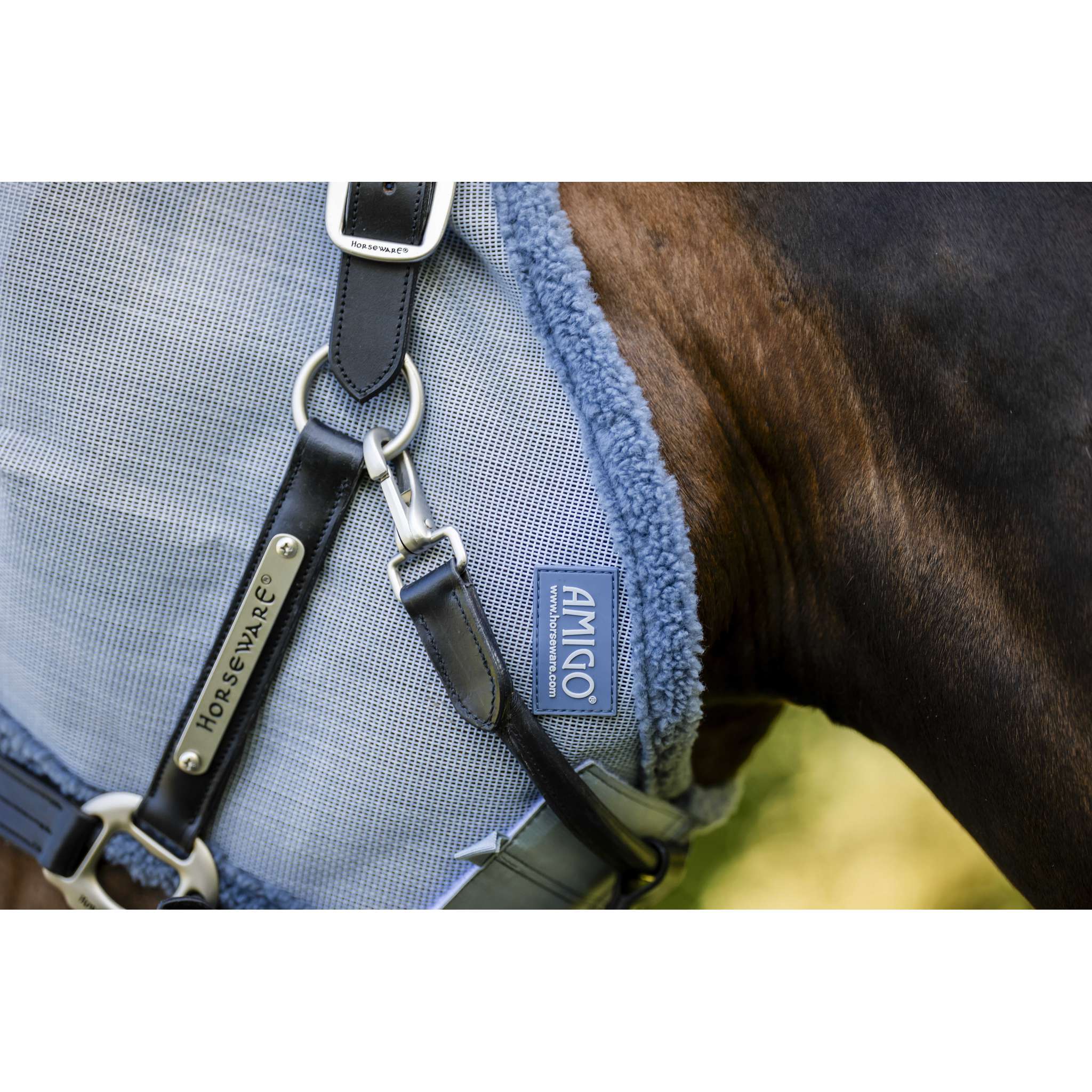 Horseware Amigo Fly Mask Denim - 423004001_ambi_3