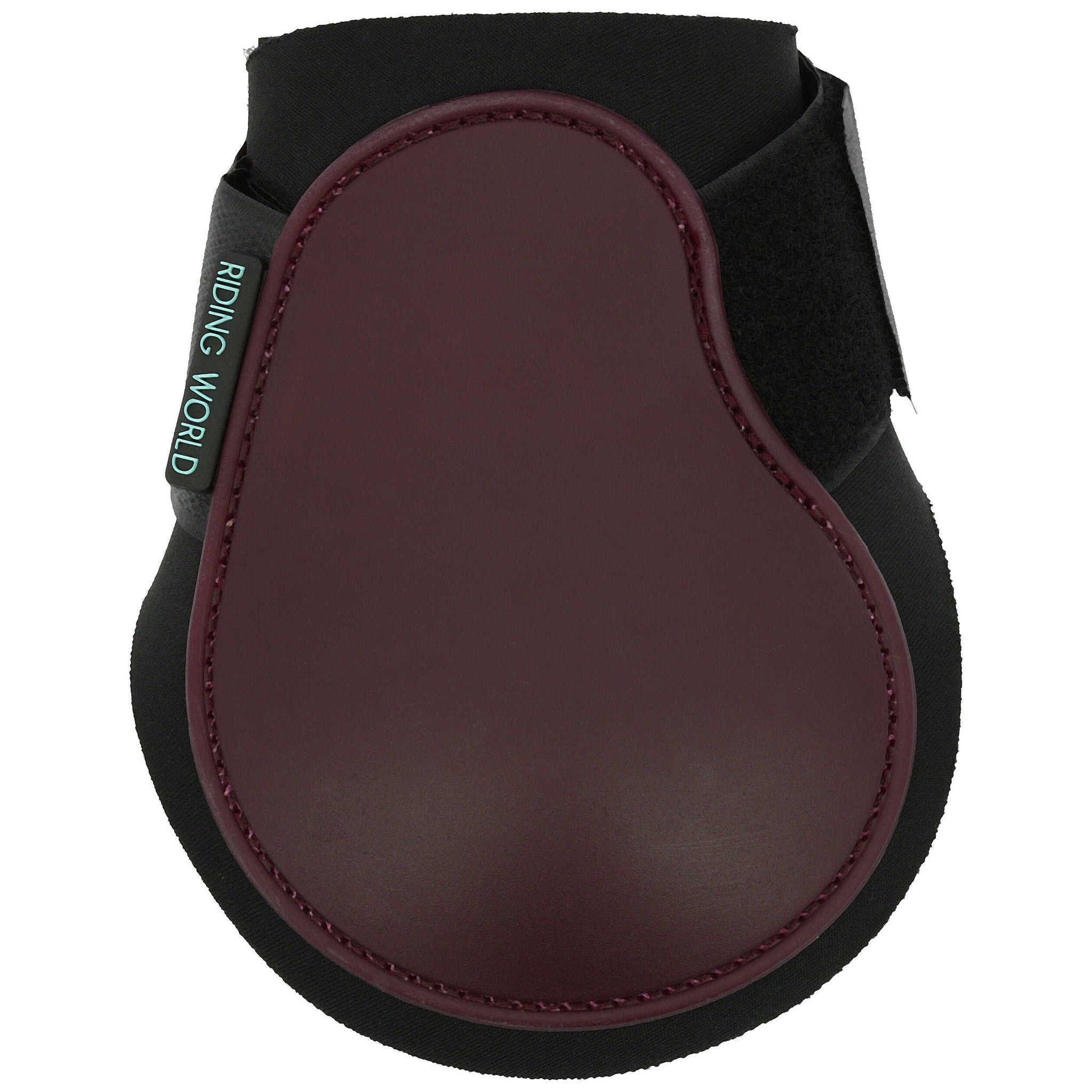 Riding World Fetlock boots Burgundy 530122033
