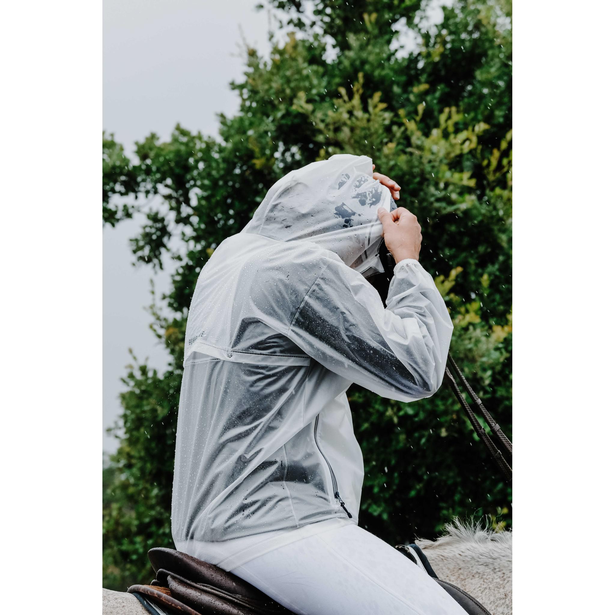EQUITHÈME Saigon Raincoat - Adult Transparent 965031002