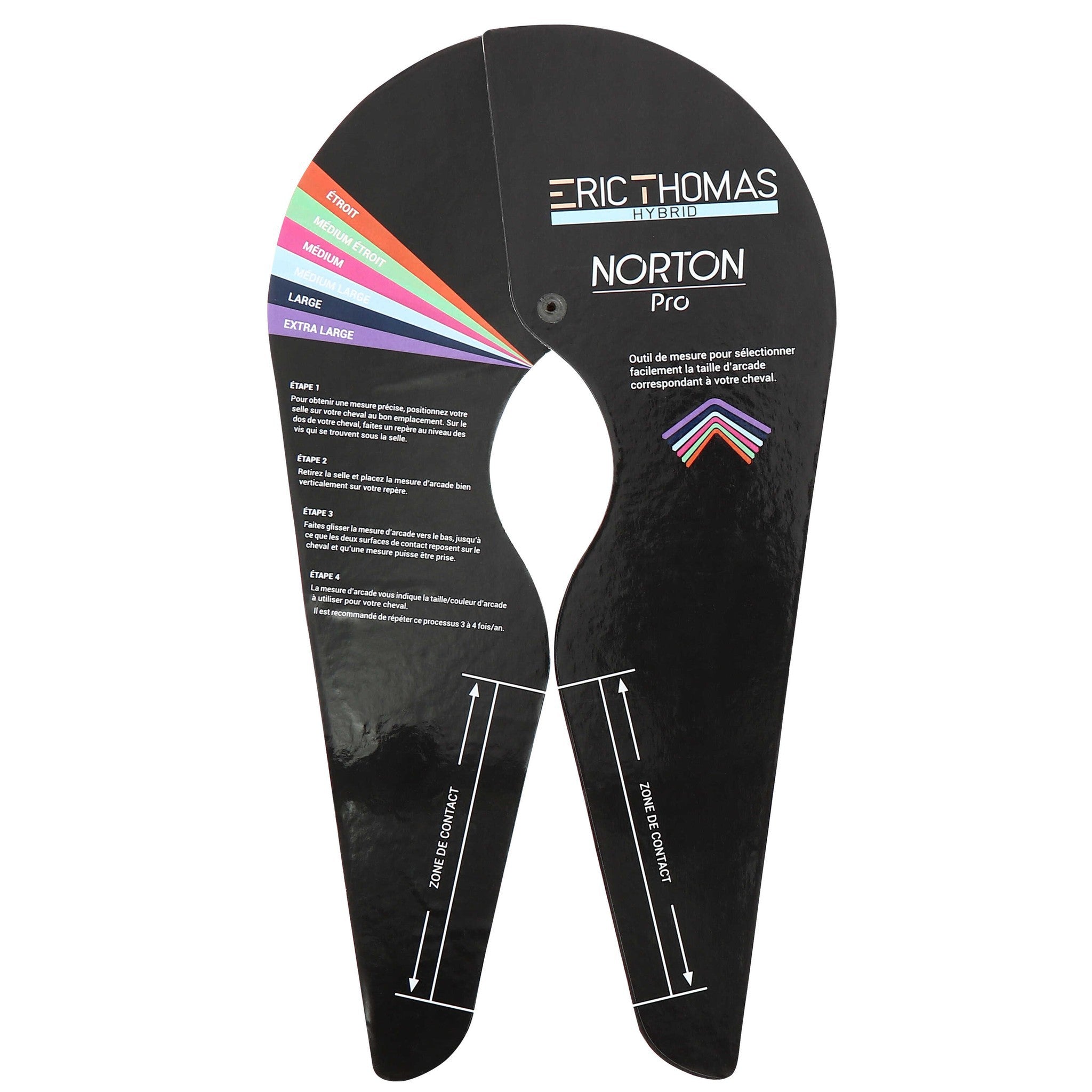 Éric Thomas/Norton Pro Gullet measuring gauge Black 702100