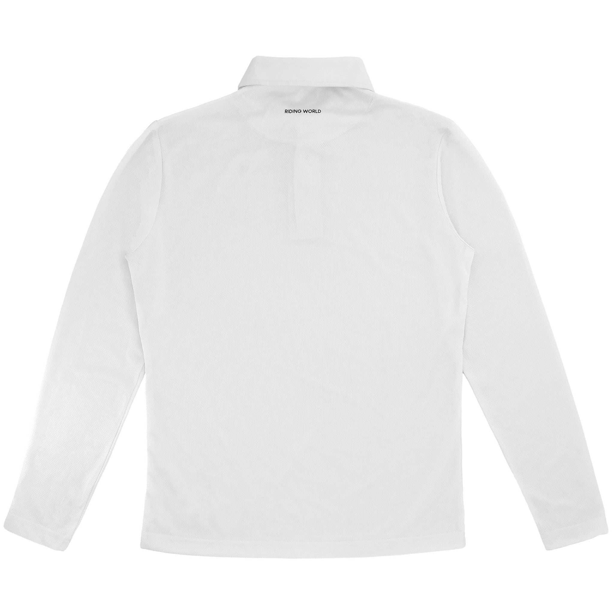 Riding World Romeo Show Polo Shirt - Men White 962131013