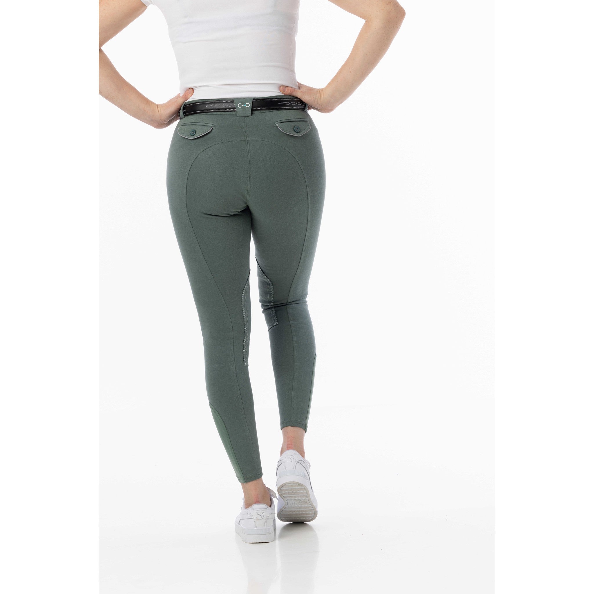 Riding Wolrd Alexandrie Breeches - Children Green 989410906