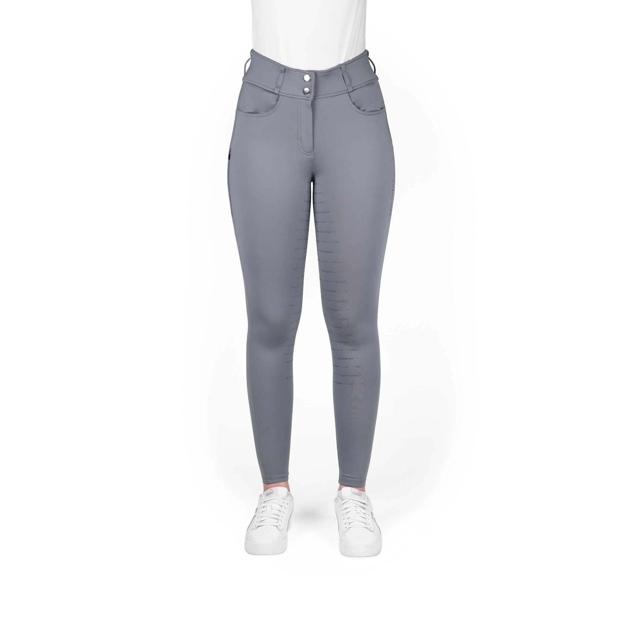 EQUITHÈME Mila Full-Seat Breeches - Ladies Grey 979841336