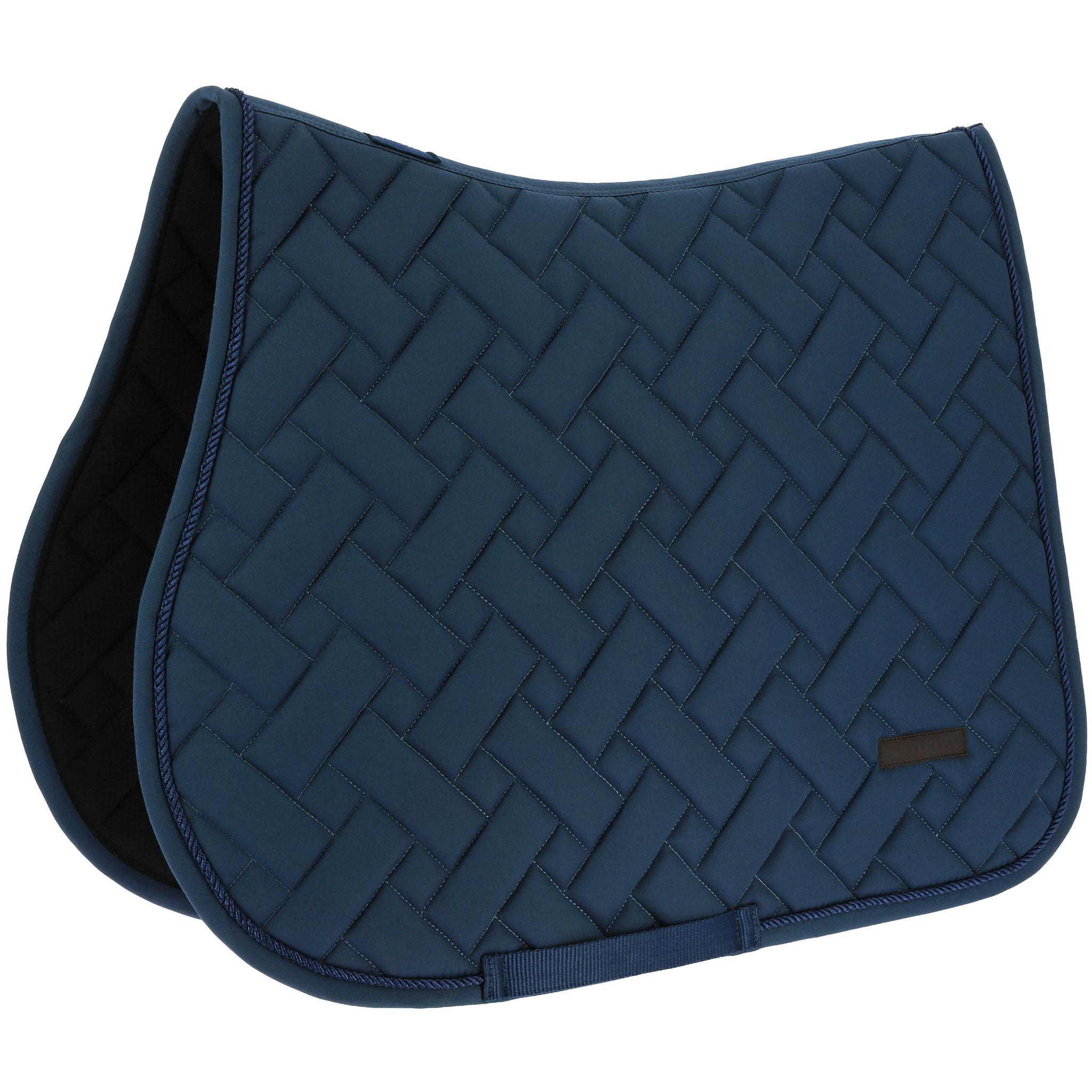 EQUITHÈME Starlet All-Purpose Saddle Pad Navy blue - 204027007_packshot_1