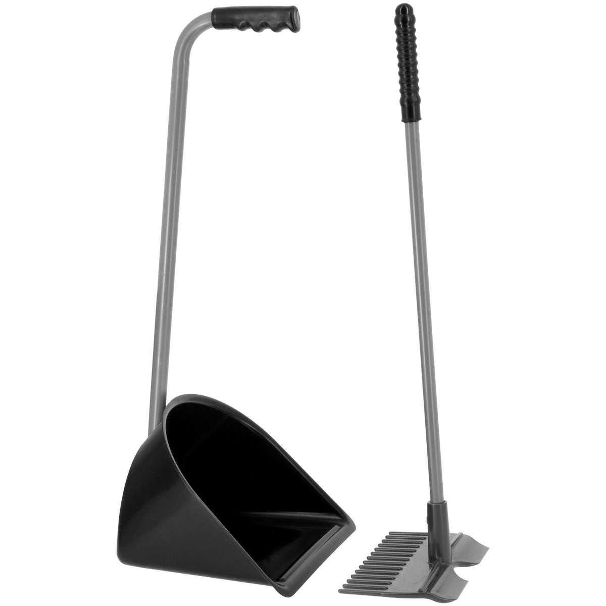 Hippo-Tonic Manure Fork and Rake - Kids - Black - 704142102_packshot_1