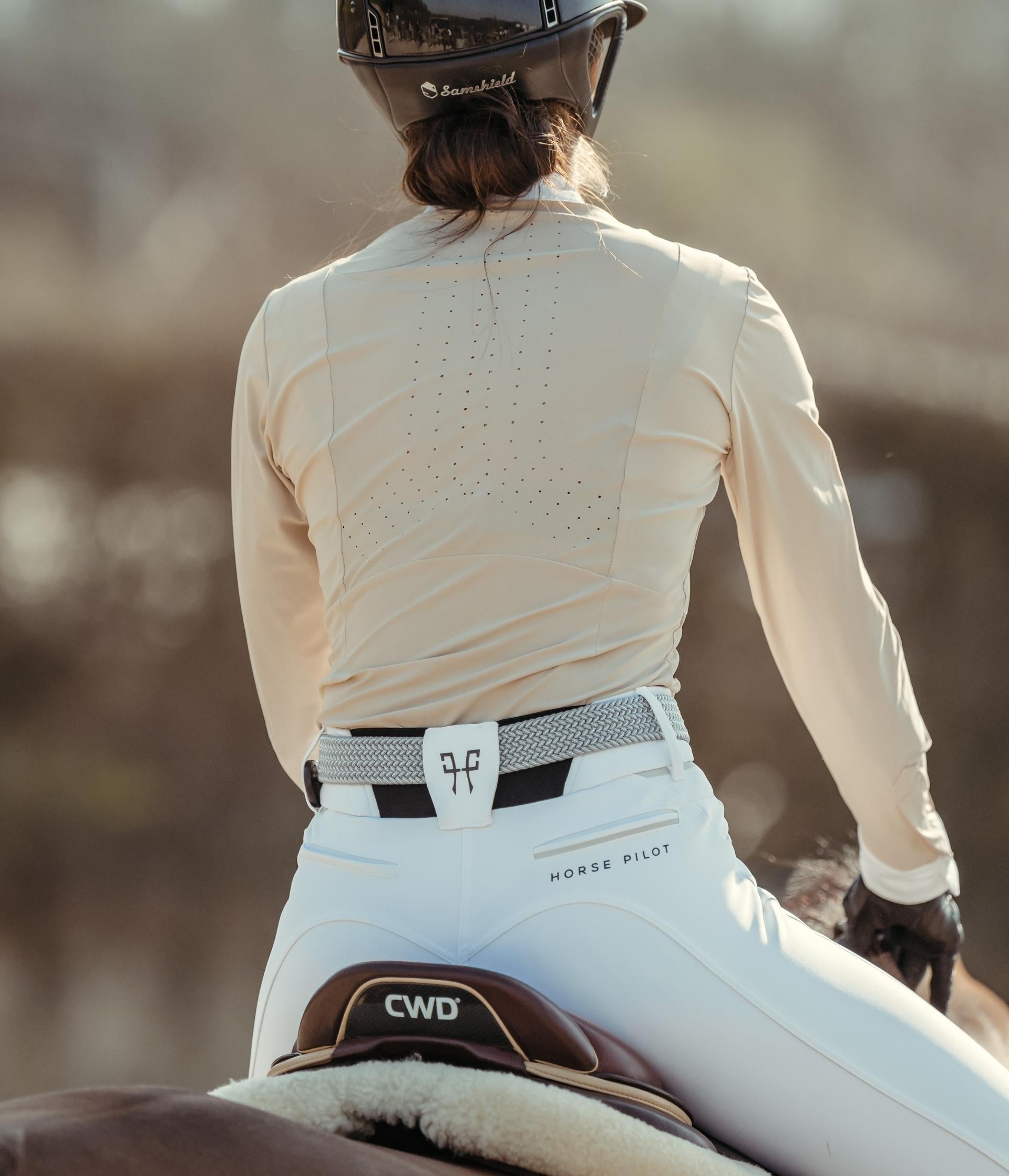 HORSE PILOT Aerolight Shirt LS Women - Sand