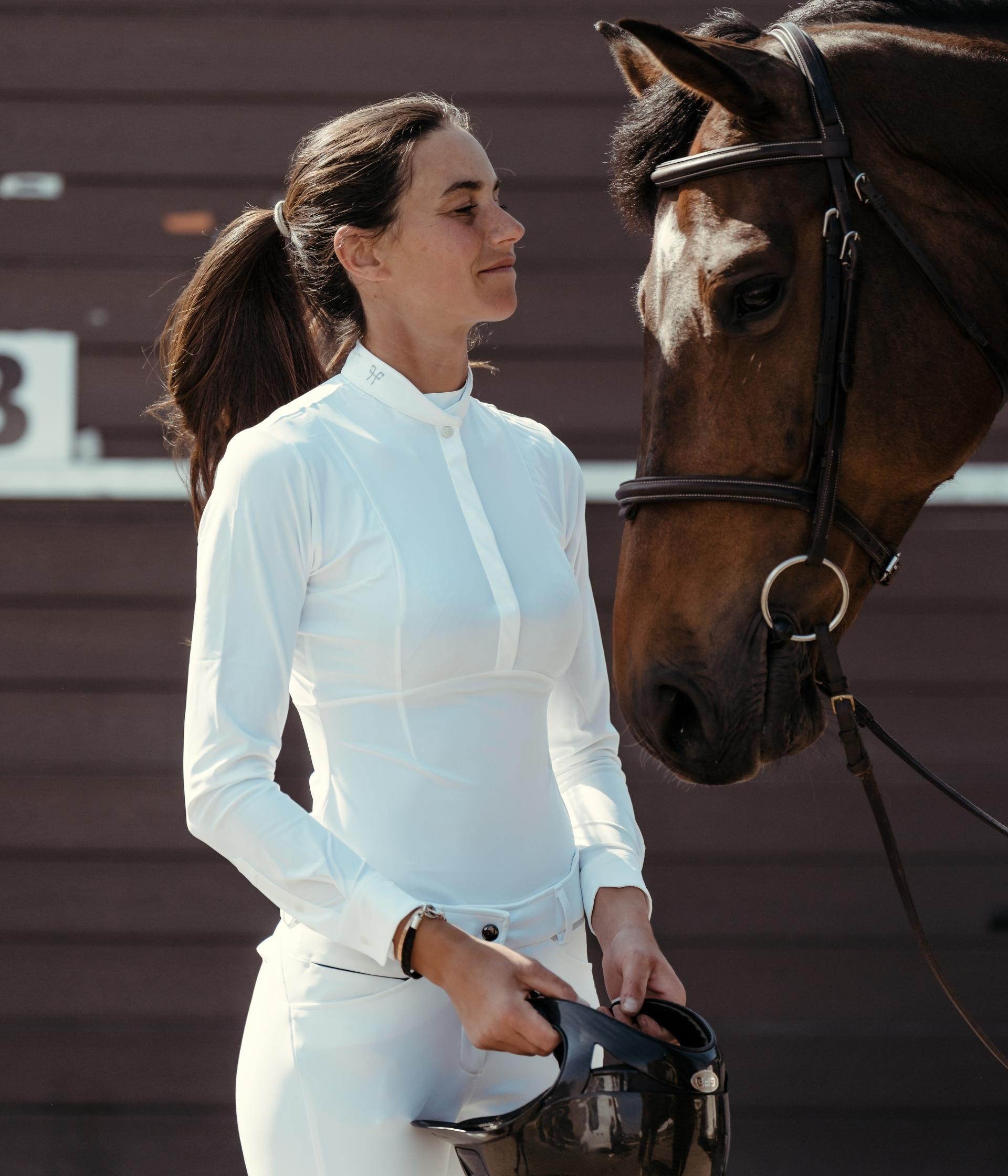 Horse Pilot Aerolight Shirt LS Women - White