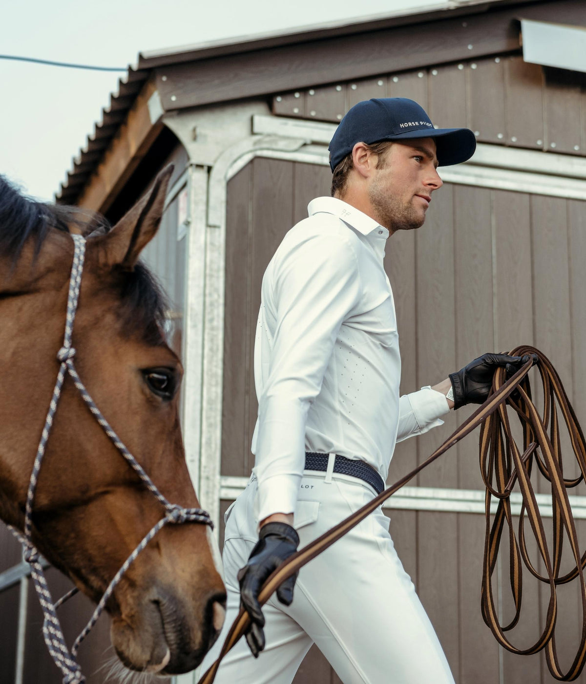 Horse Pilot Aerolight Shirt LS Men - White