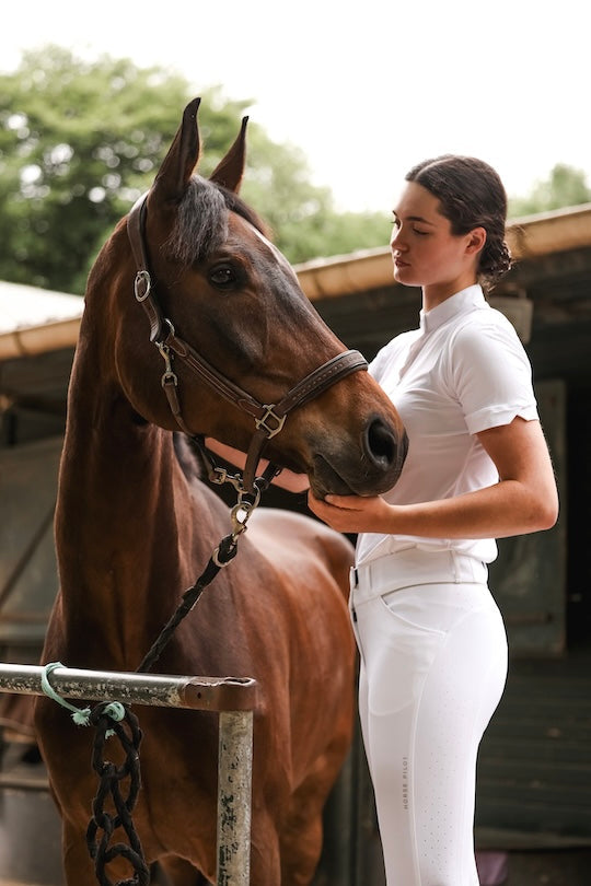 Horse Pilot Aerolight Shirt SS Women - White