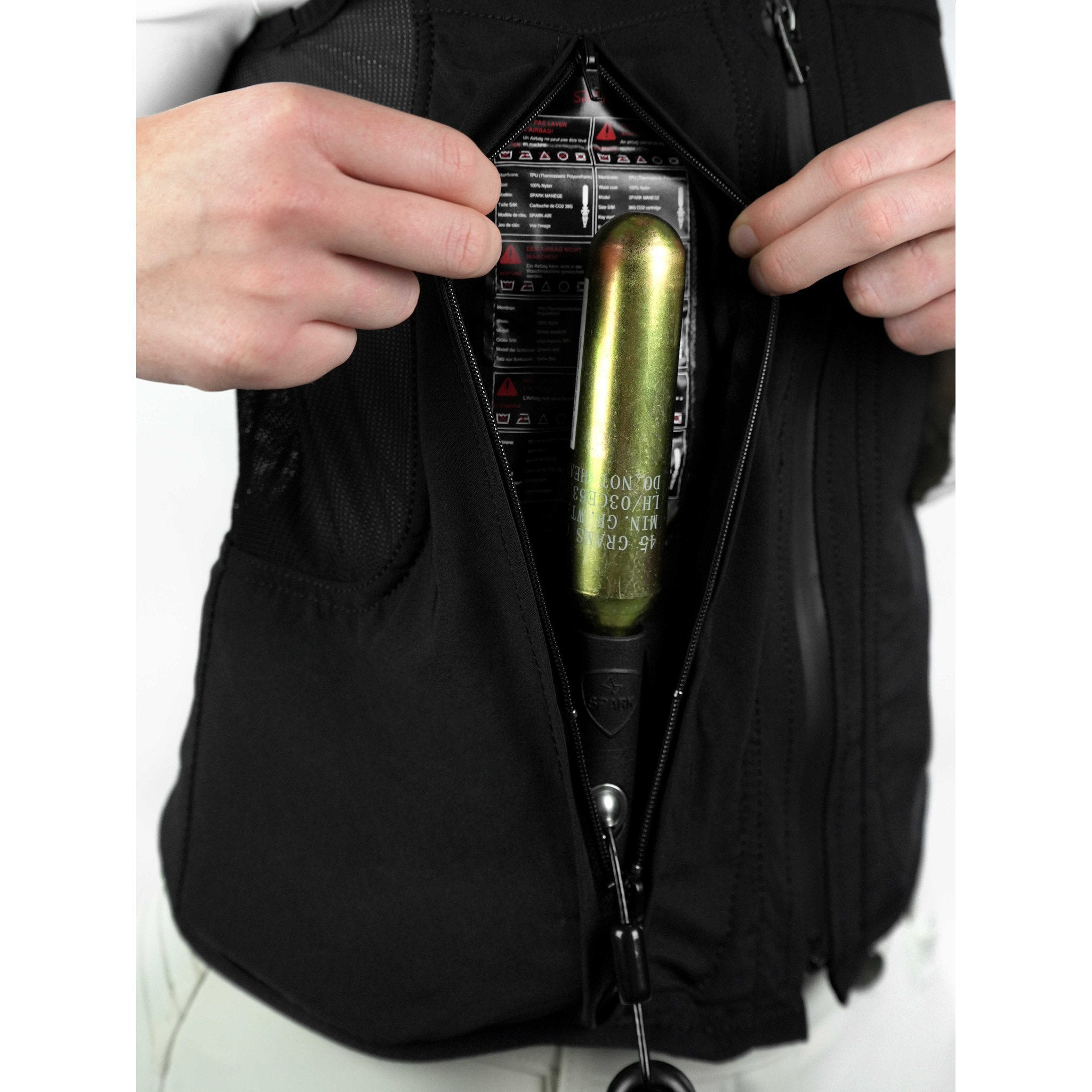 SPARK - Manège - Airbag Body Protector Black 250205002