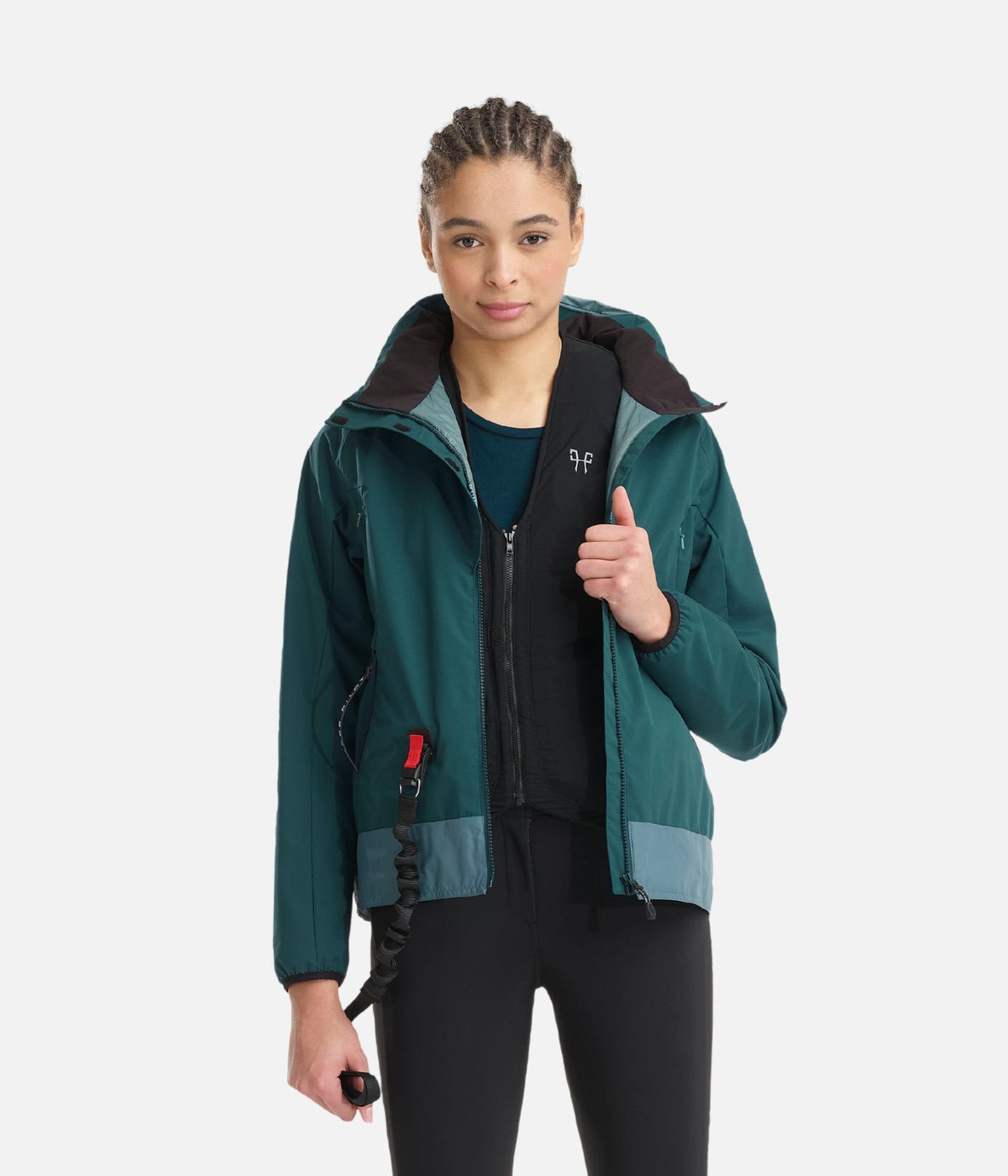 Horse Pilot Bombers Airbag Compatible Women - Navy