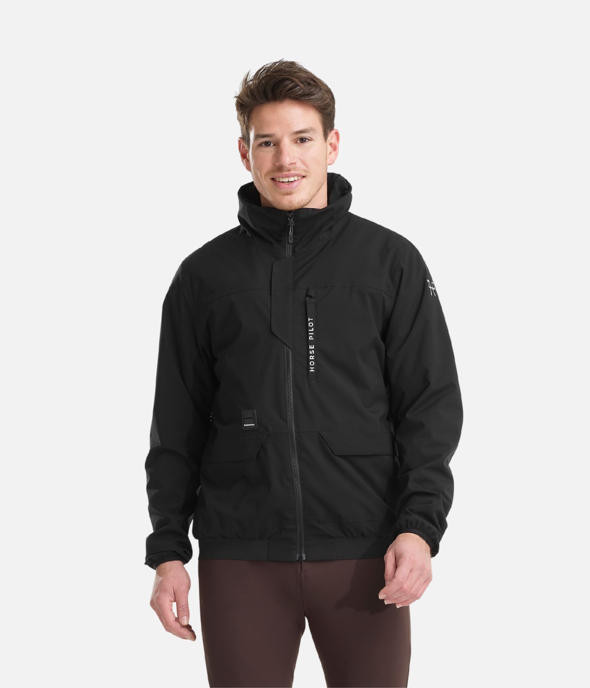 HORSE PILOT Bombers Airbag Compatible Men - Black