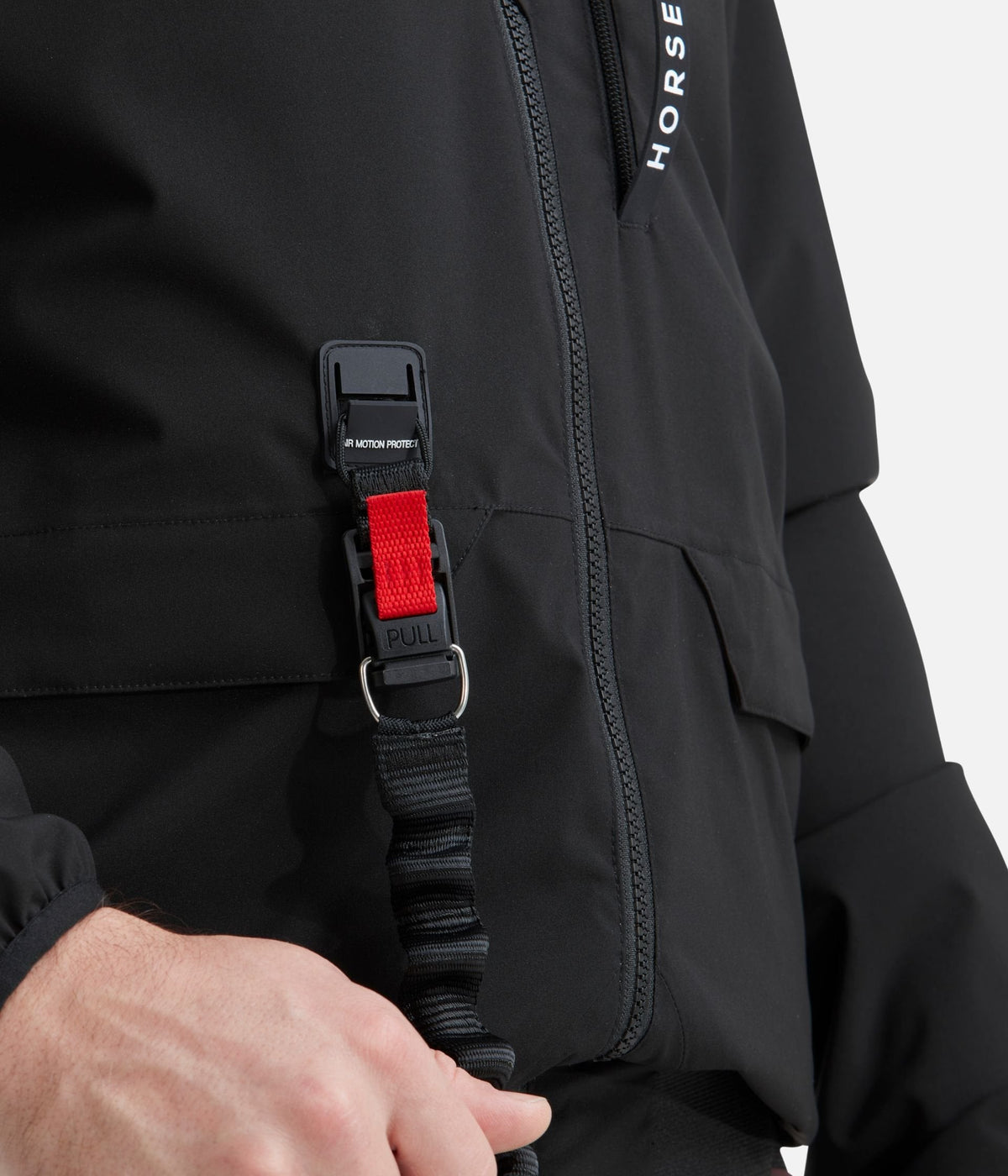 Horse Pilot Bombers Airbag Compatible Men - Black