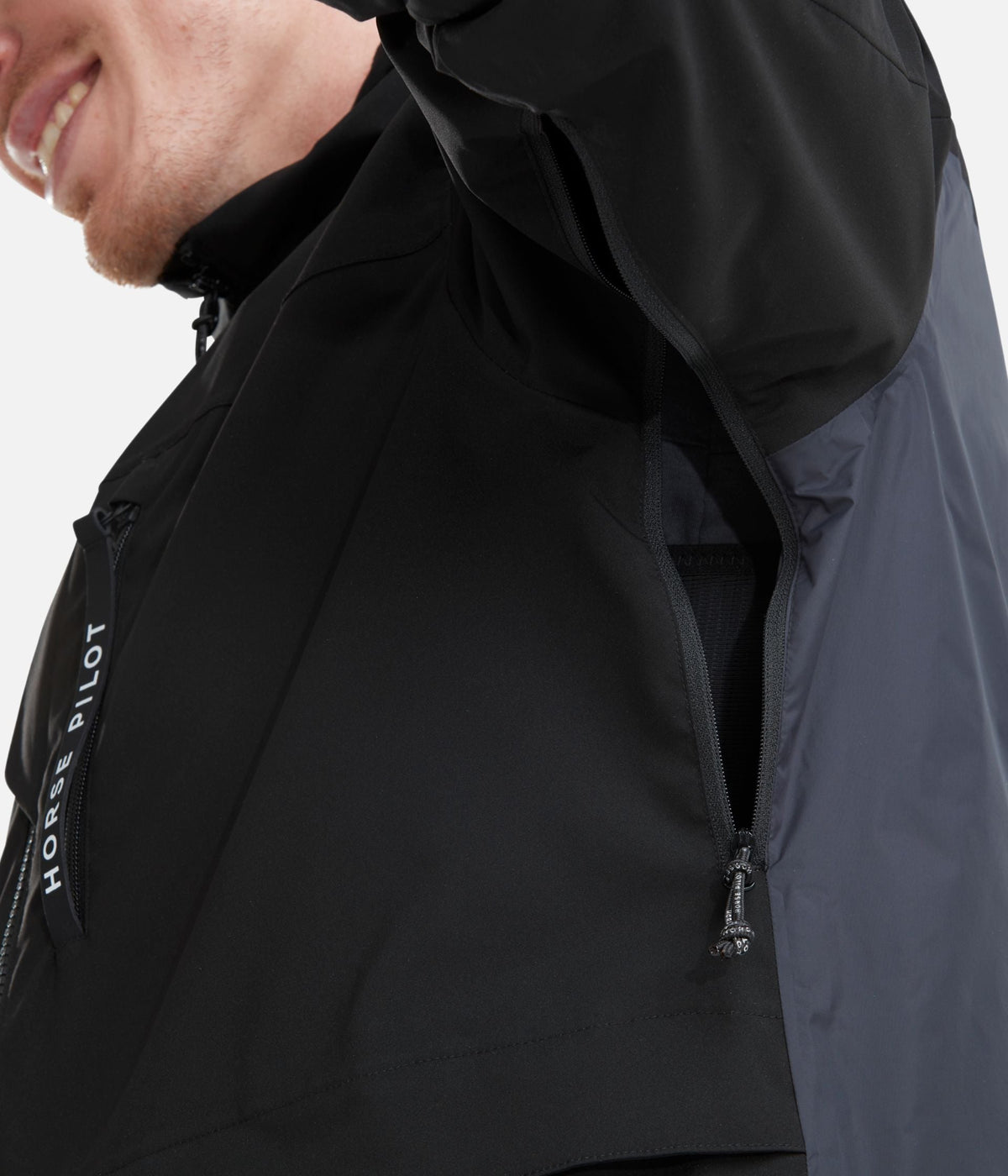 Horse Pilot Bombers Airbag Compatible Men - Black