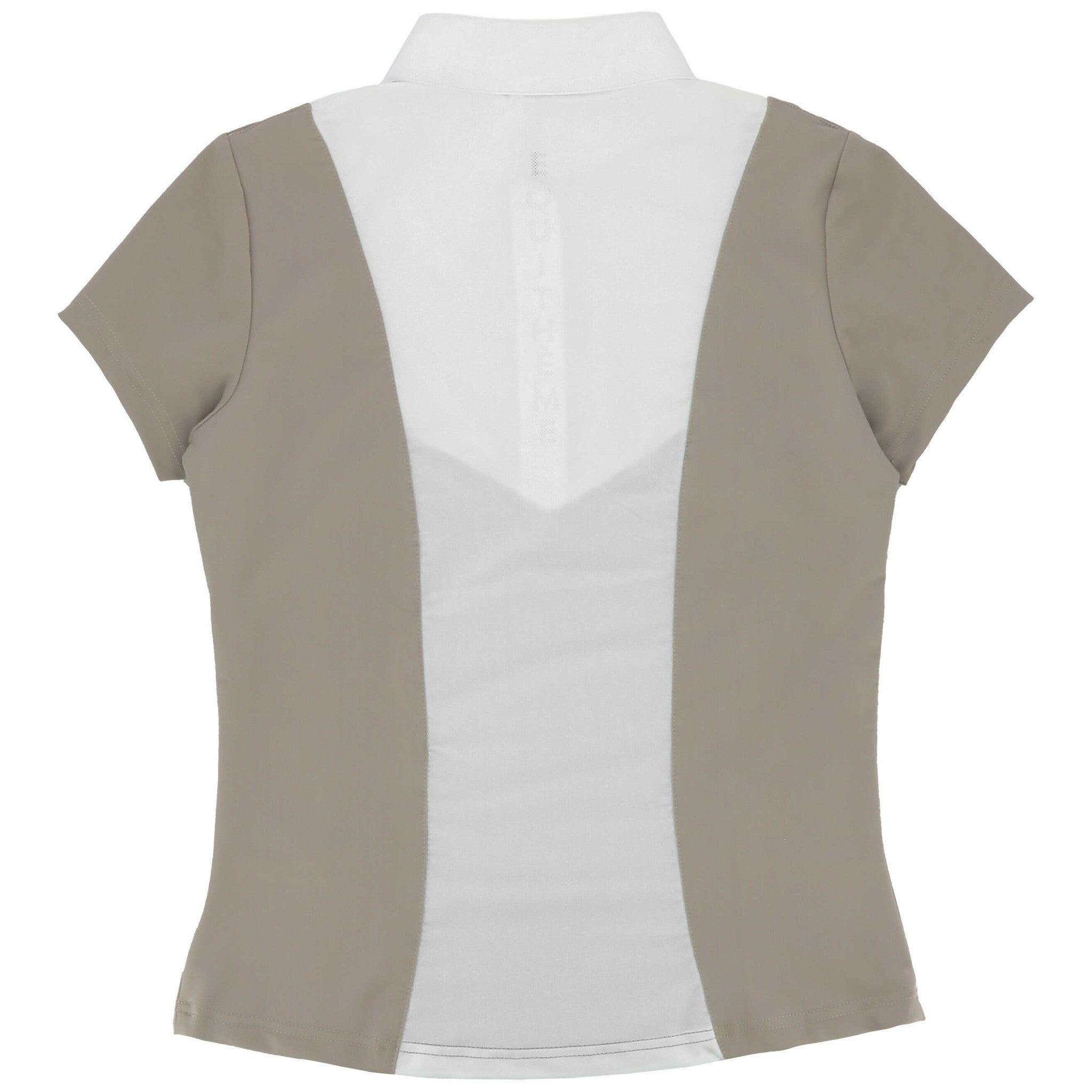 EQUITHÈME Tokyo Show Polo Shirt - Ladies Taupe 962117271