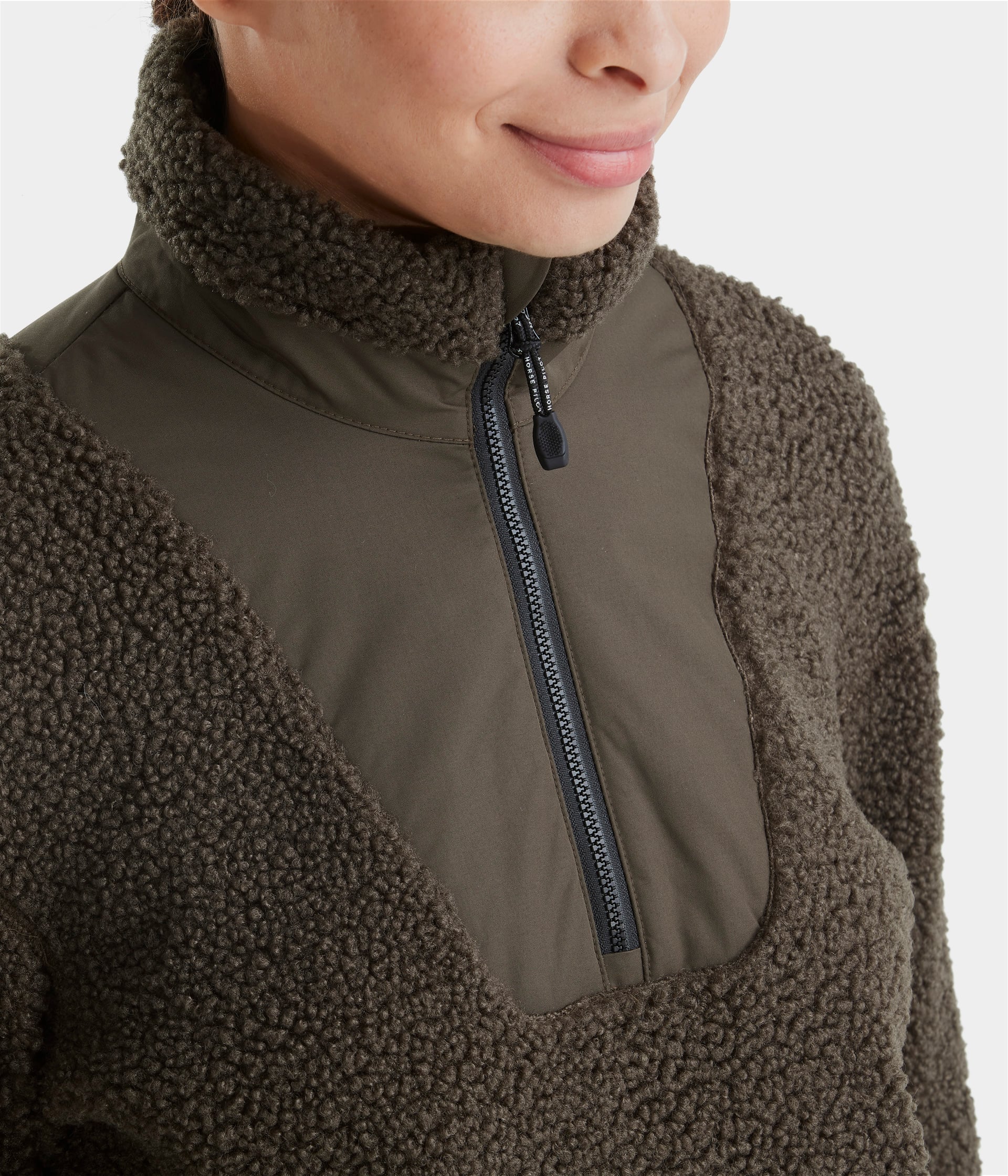 HORSE PILOT Sherpa Jacket Women - Navy