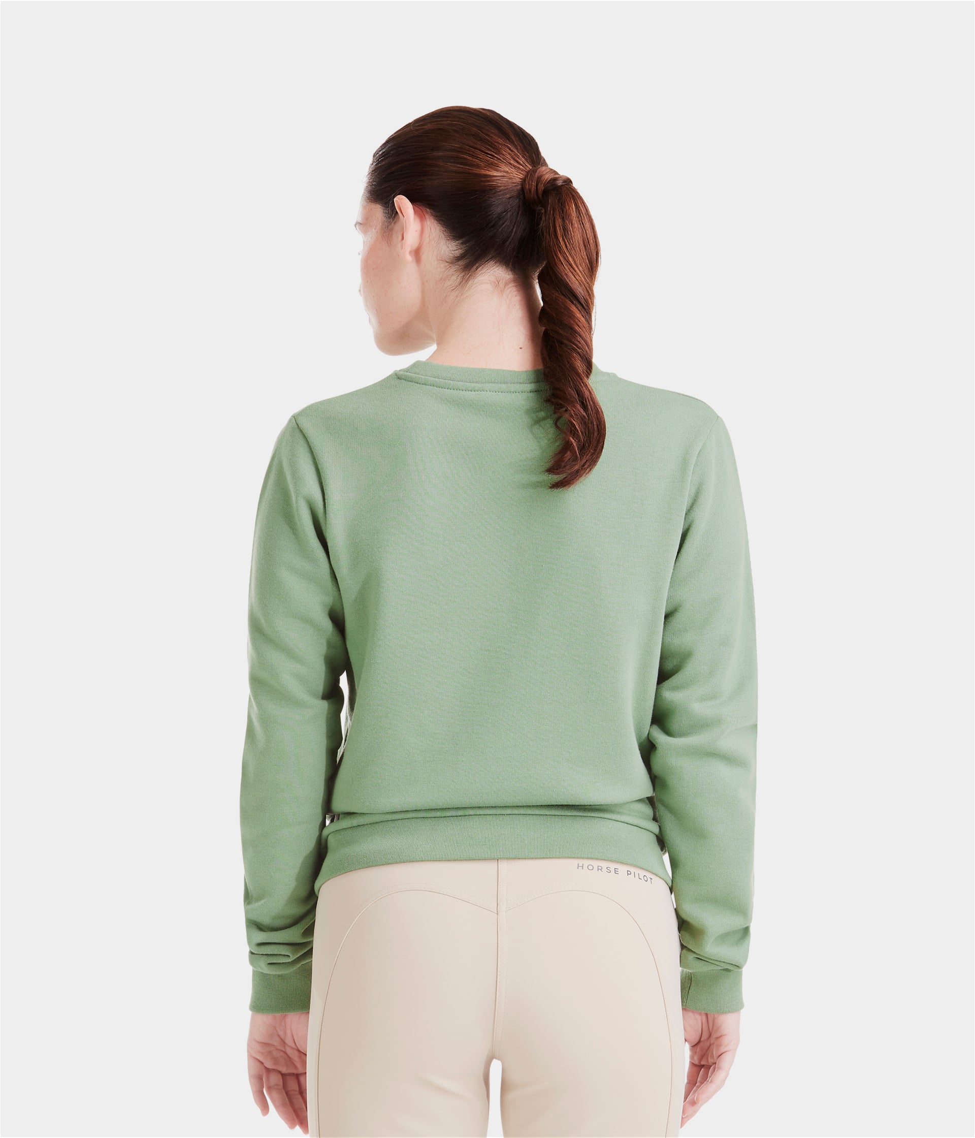 HORSE PILOT Team Sweatshirt Women - Smooth Green
