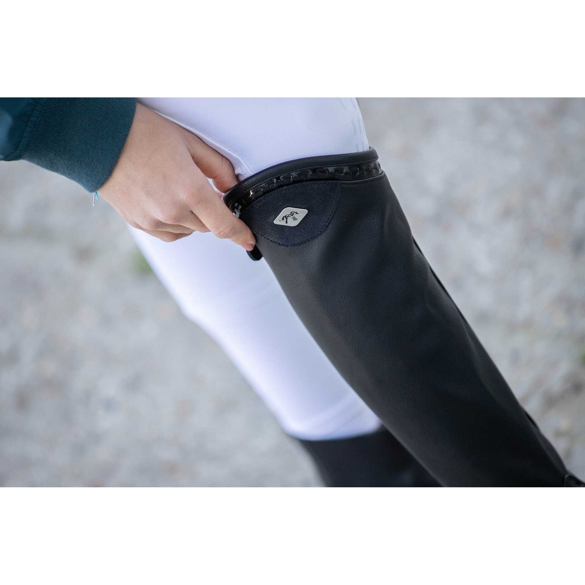 Pénélope Softy half chaps - Children Black 913200208