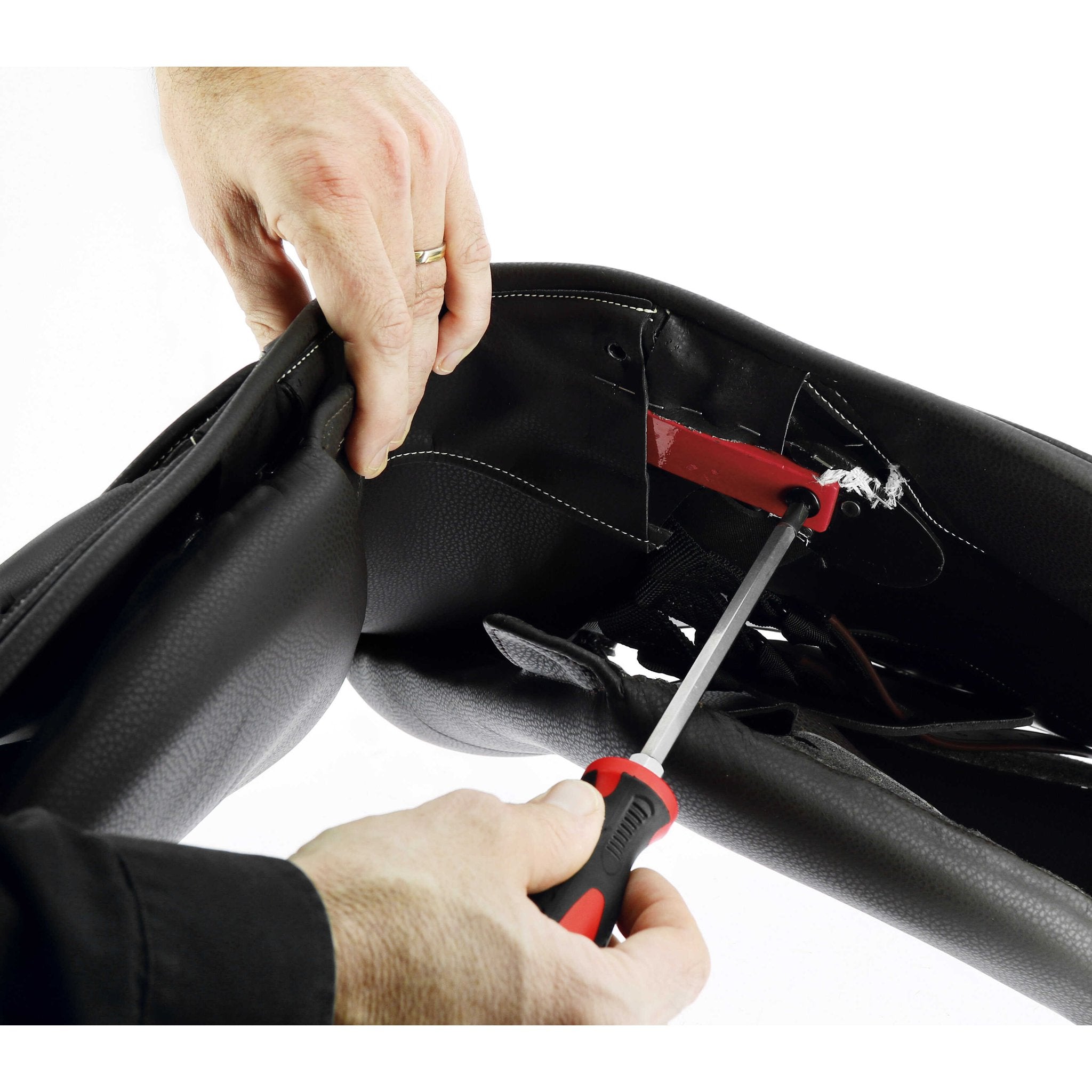 Interchangeable Gullet for NORTON REXINE PROGRESS Saddle Red - 702113006_zoom_5